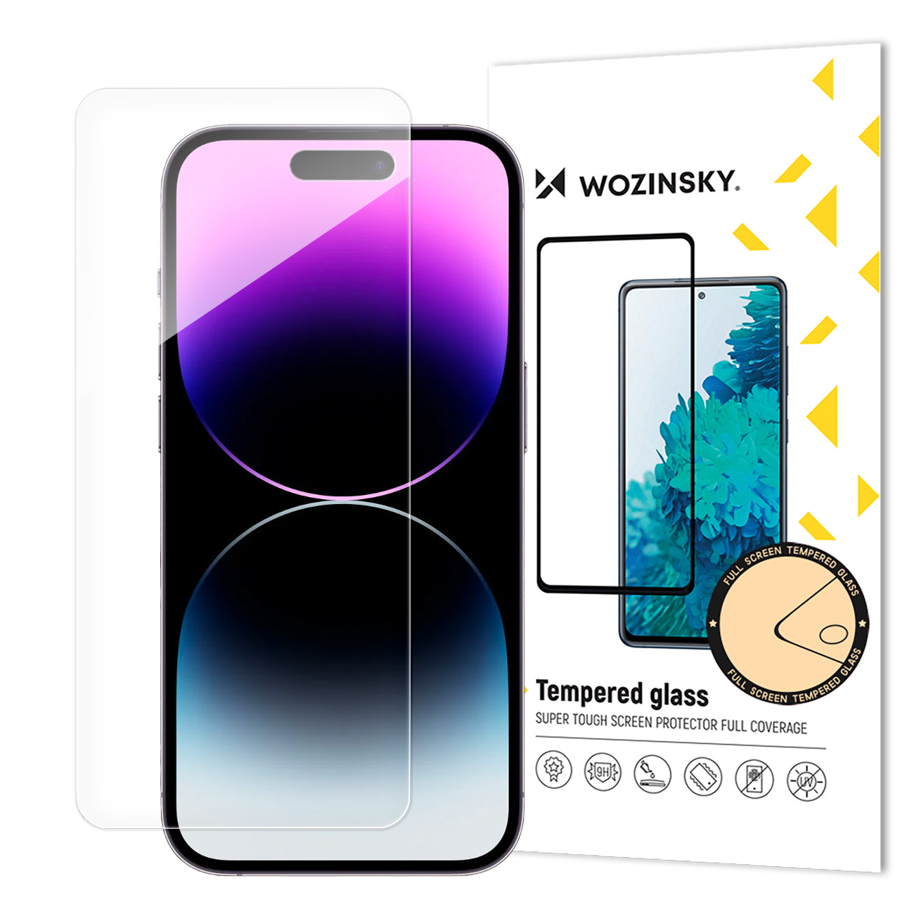 Grūdintas stiklas iPhone 15 Wozinsky Tempered Glass