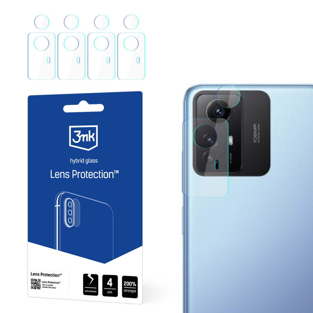 3mk Lens Protection™ гибридное стекло для камеры Xiaomi Redmi Note 12s