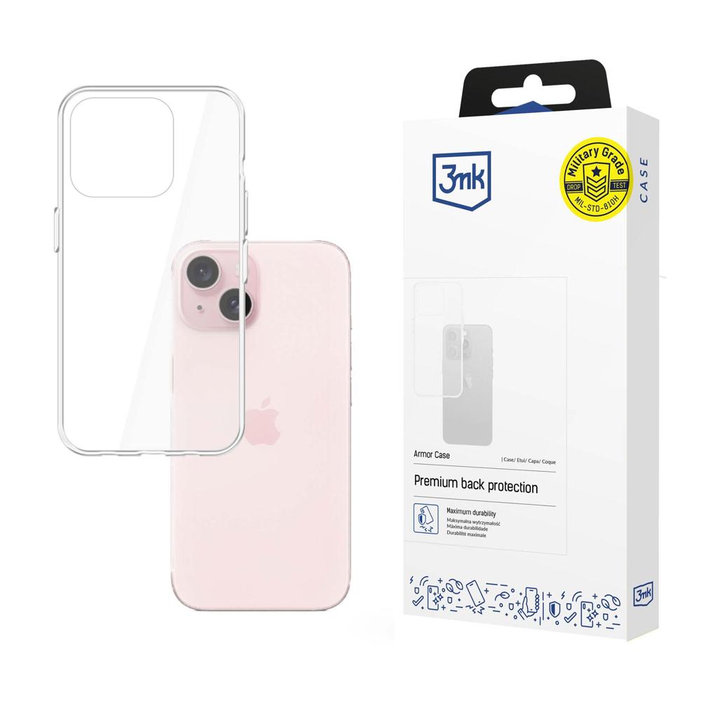 Apple iPhone 15 - 3mk Šarvuotas dėklas