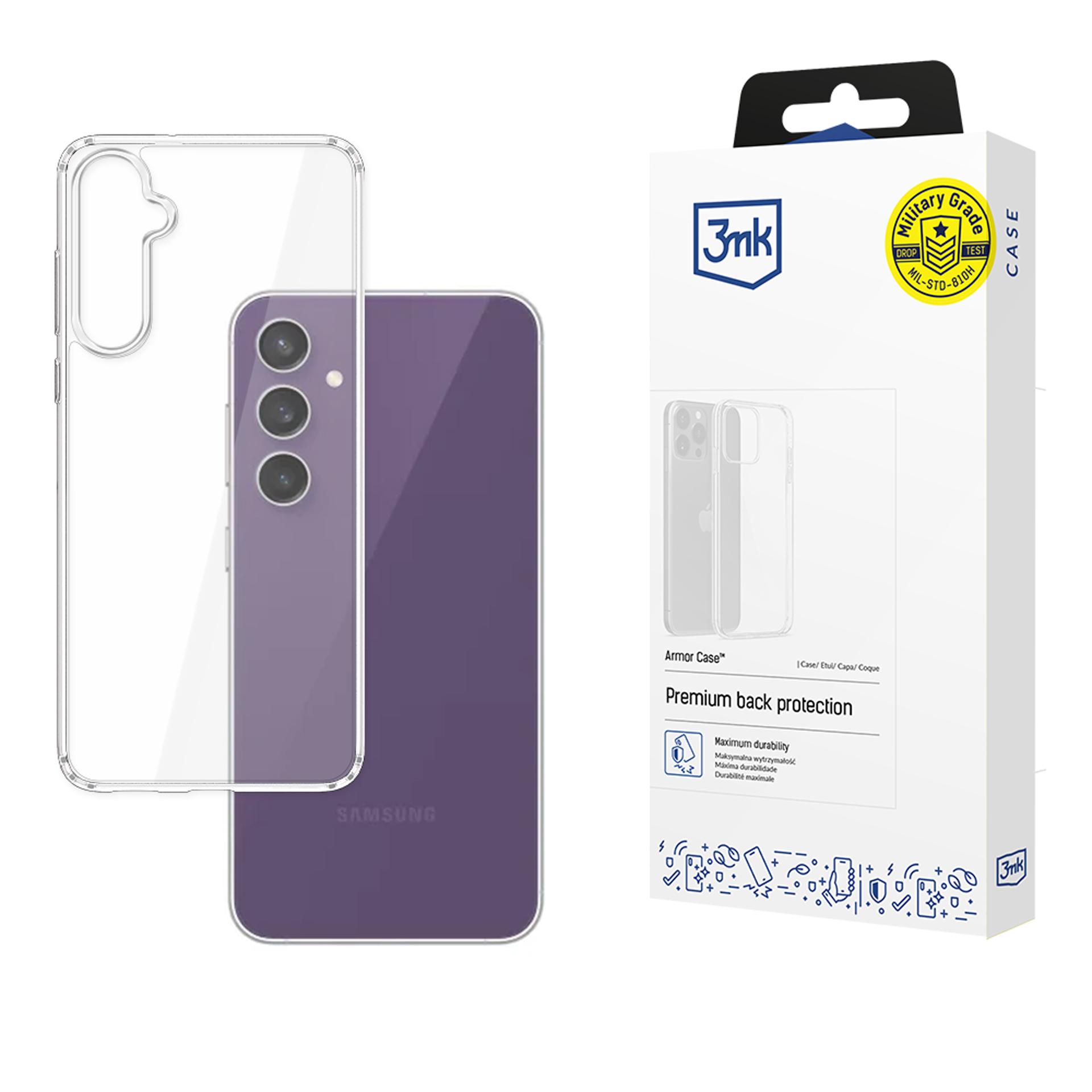 3mk Šarvuotas dėklas telefonui Samsung Galaxy S23 FE