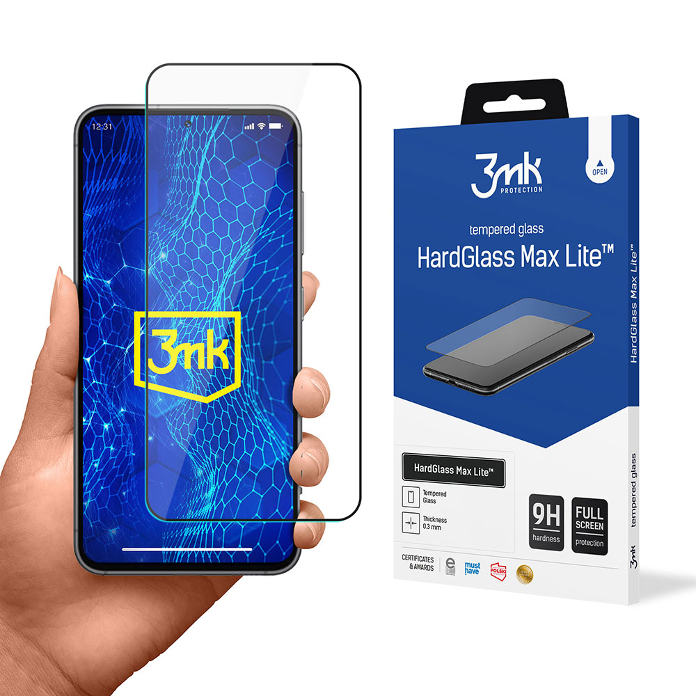 9H 3mk HardGlass Max Lite™ стекло для Samsung Galaxy S24+