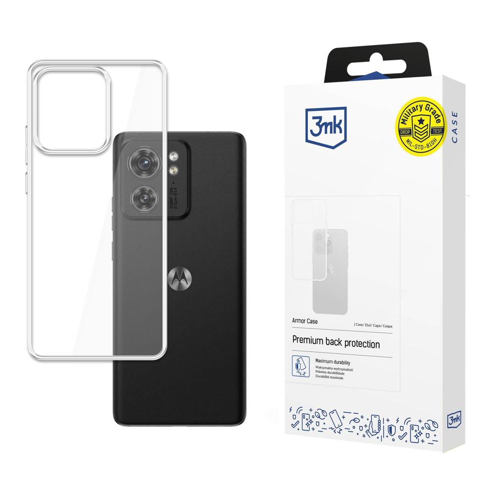 3mk Armor dėklas telefonui Motorola Edge 40 - permatomas