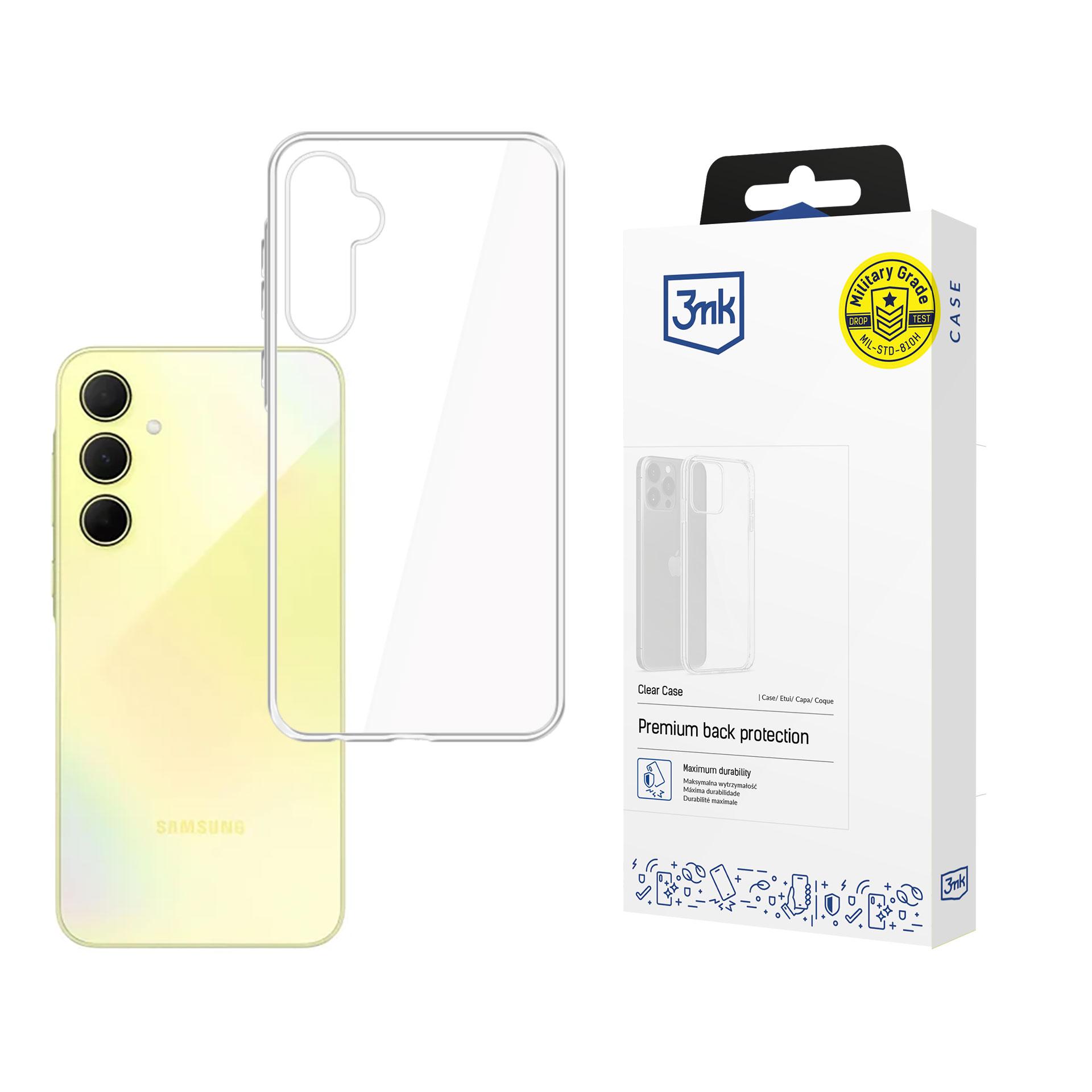 3mk skaidrus dėklas Samsung Galaxy A35 5G - permatomas