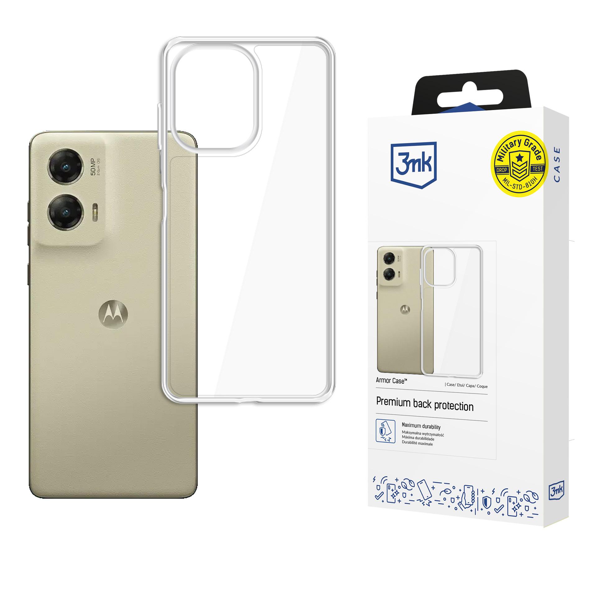 3mk Armor Case dėklas Motorola Moto G Stylus 2024 - skaidrus