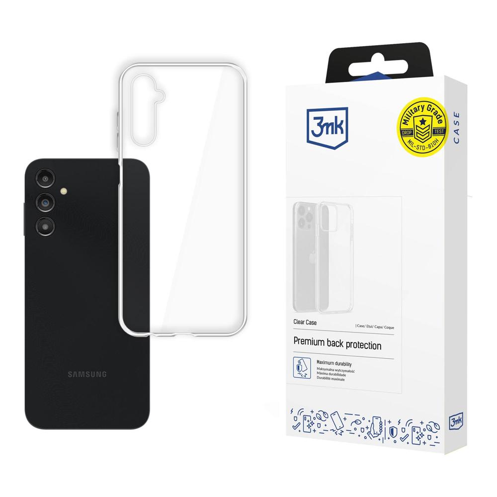3mk Clear dėklas telefonui Samsung Galaxy A14 4G / 5G - skaidrus