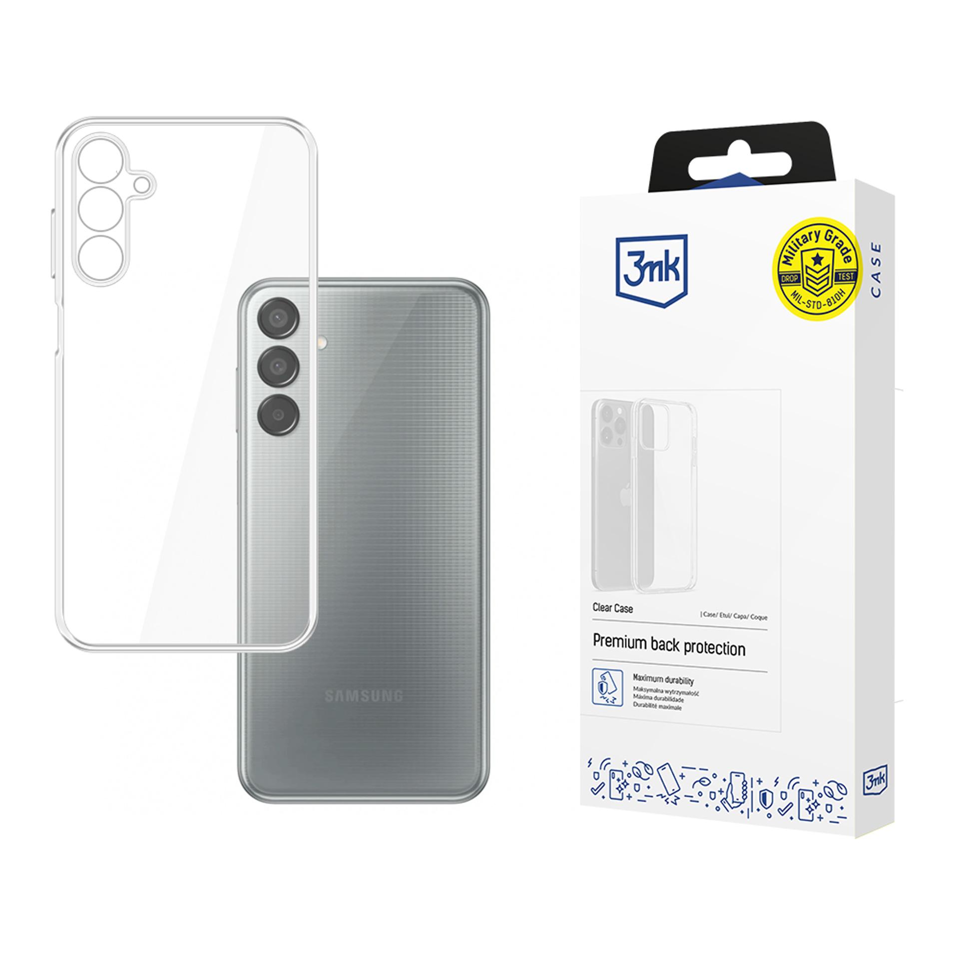 3mk Dėklas telefonui Samsung Galaxy M15 5G - skaidrus