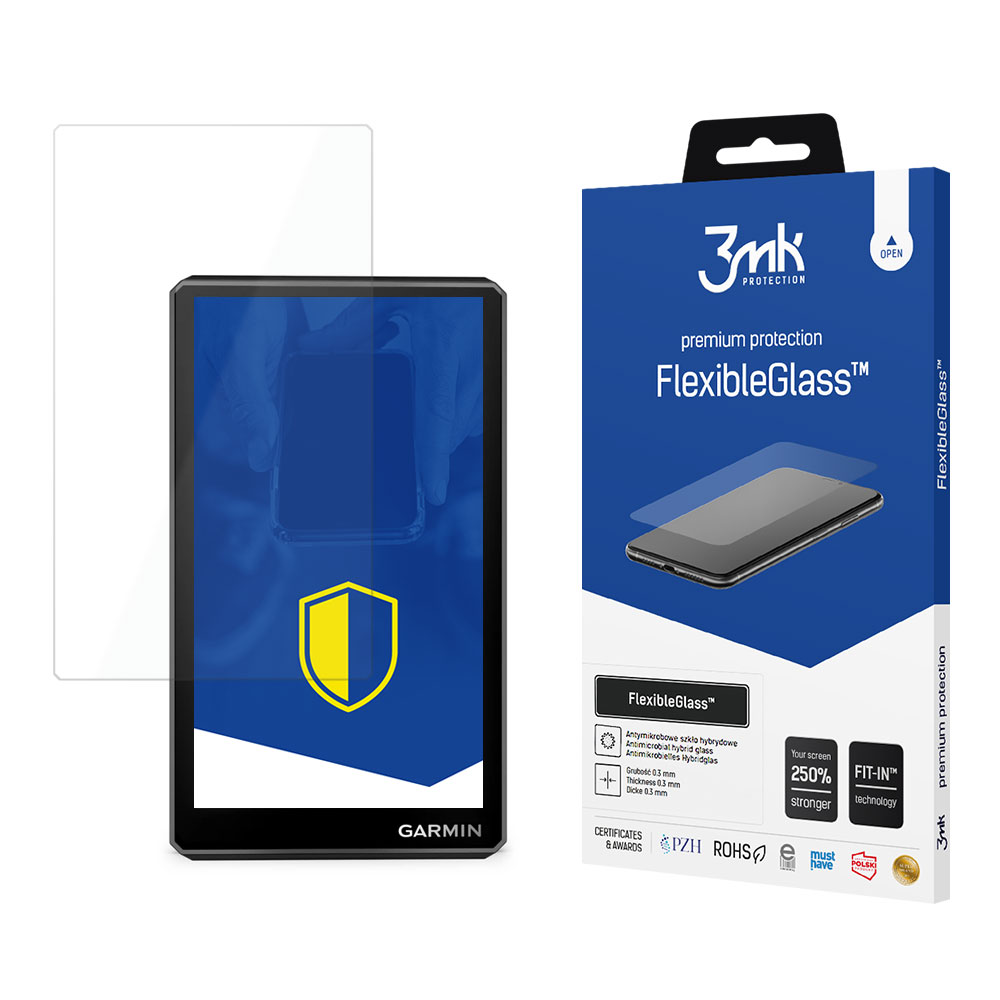 3mk FlexibleGlass™ hibridinis stiklas Garmin Zumo XT2 įrenginiui