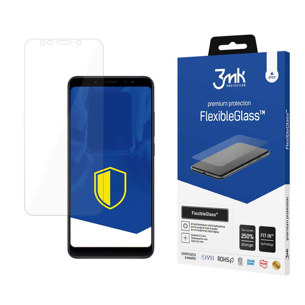 3mk FlexibleGlass™ hibridinis stiklas Xiaomi Redmi Note 5 Global