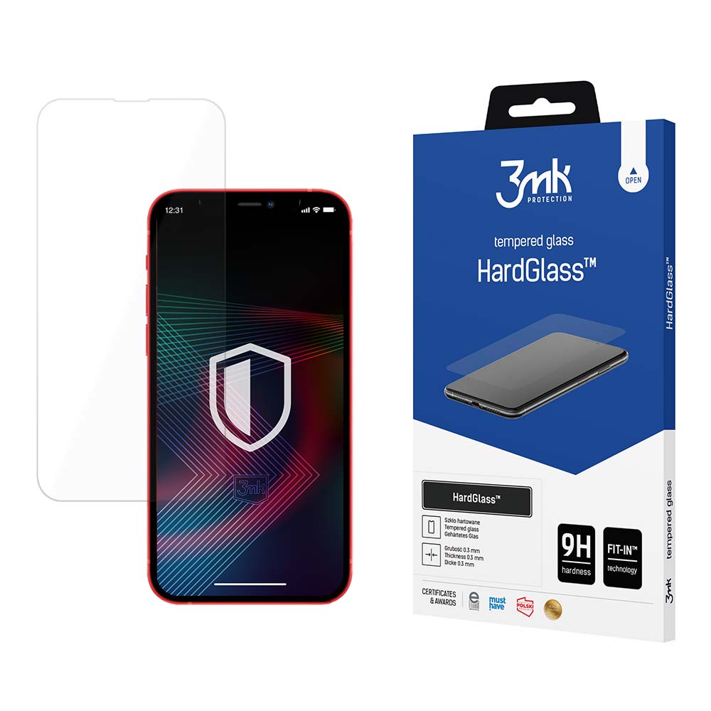 9H apsauginis stiklas 3mk HardGlass™ iPhone 13 Pro Max / 14 Plus