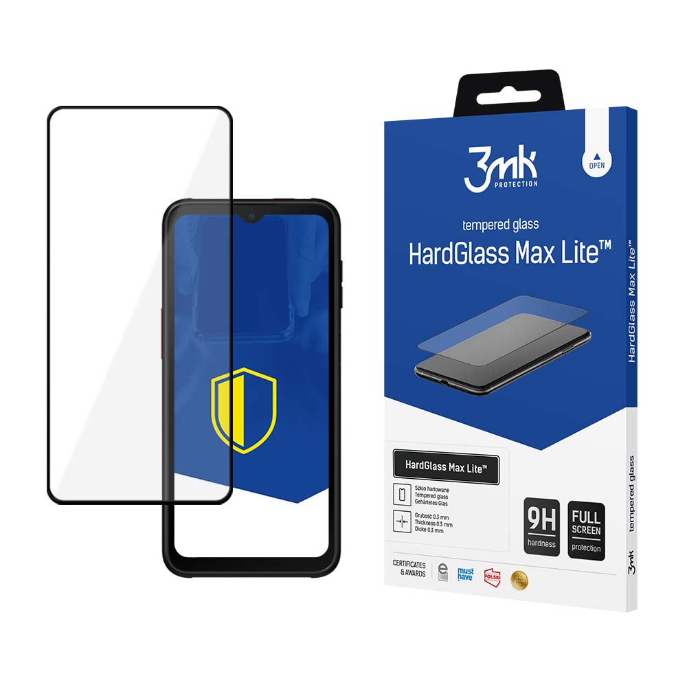 Закалённое стекло 3mk Hard Glass Max Lite Samsung G556 Xcover7 чёрный