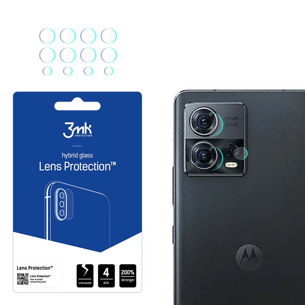 Гибридное стекло камеры 3mk Lens Protection™ для Motorola Edge 30 Fusion