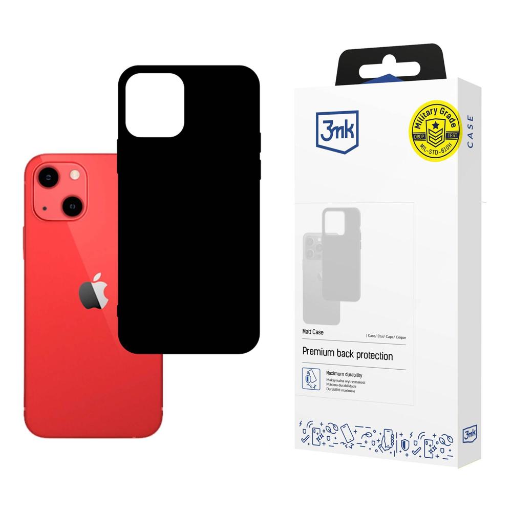3mk Matt dėklas iPhone 13 - juodas