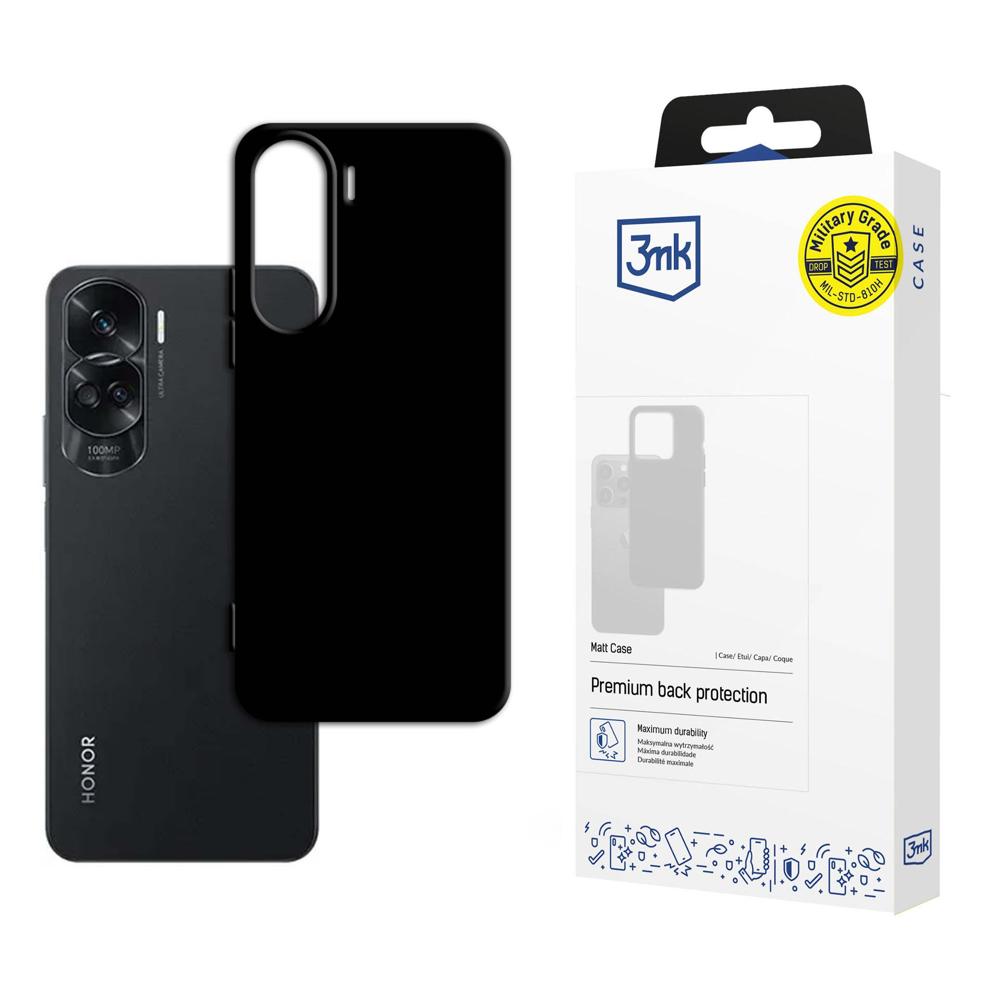 3mk Matinis dėklas telefonui Honor 90 Lite - juodas