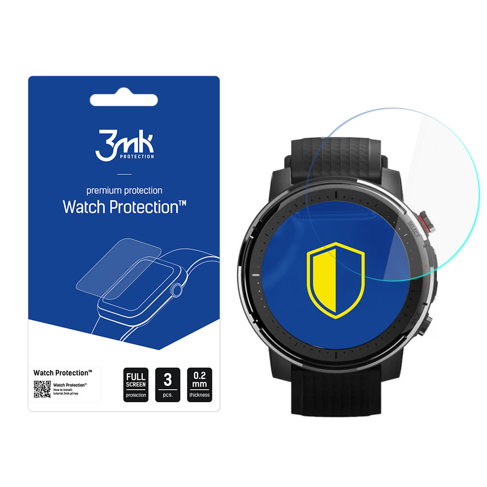 3mk Watch Protection™ v. FlexibleGlass hibridinis stiklas Xiaomi Amazfit Stratos 3
