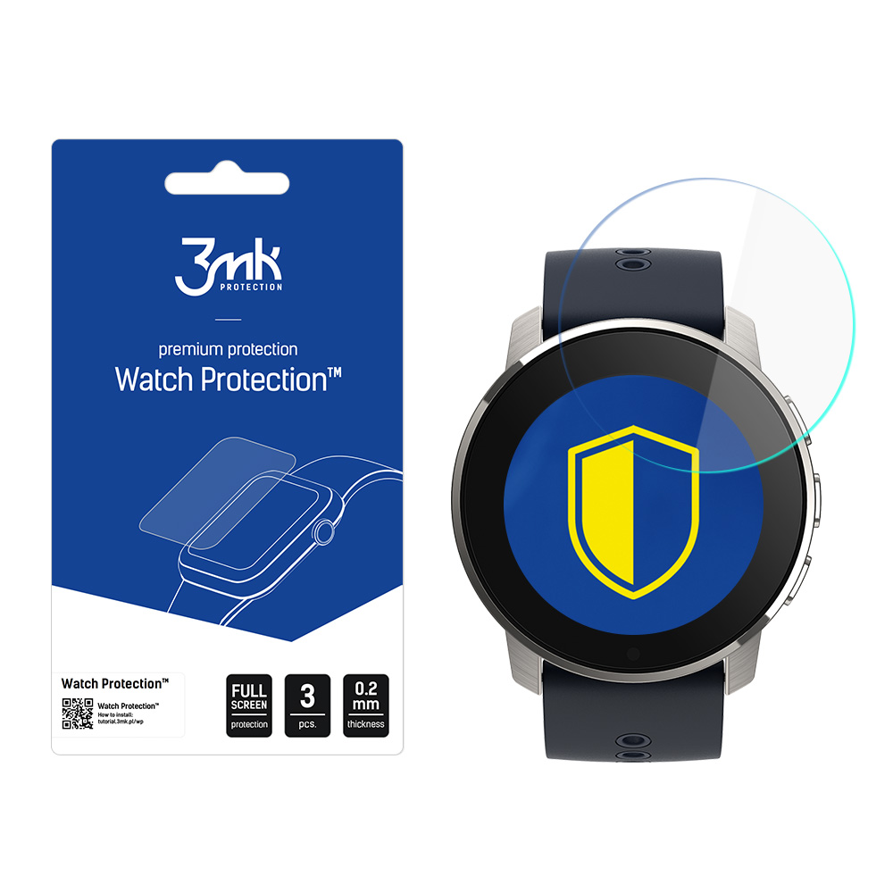 3mk Watch Protection™ v. FlexibleGlass hibridinis stiklas Suunto 9 Peak