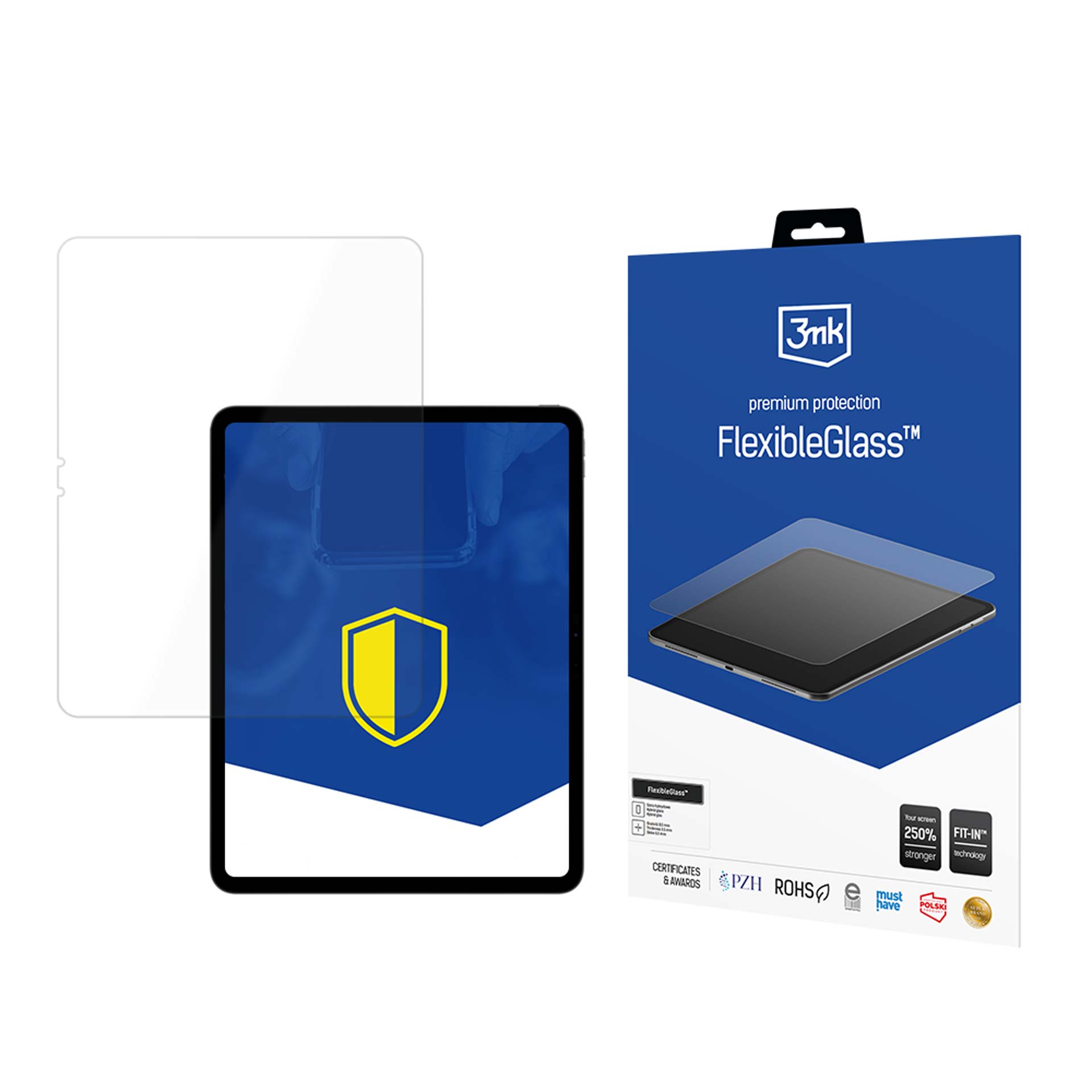 Grūdintas stiklas 3mk FlexibleGlass iPad Pro 13" 7-os kartos (2024)