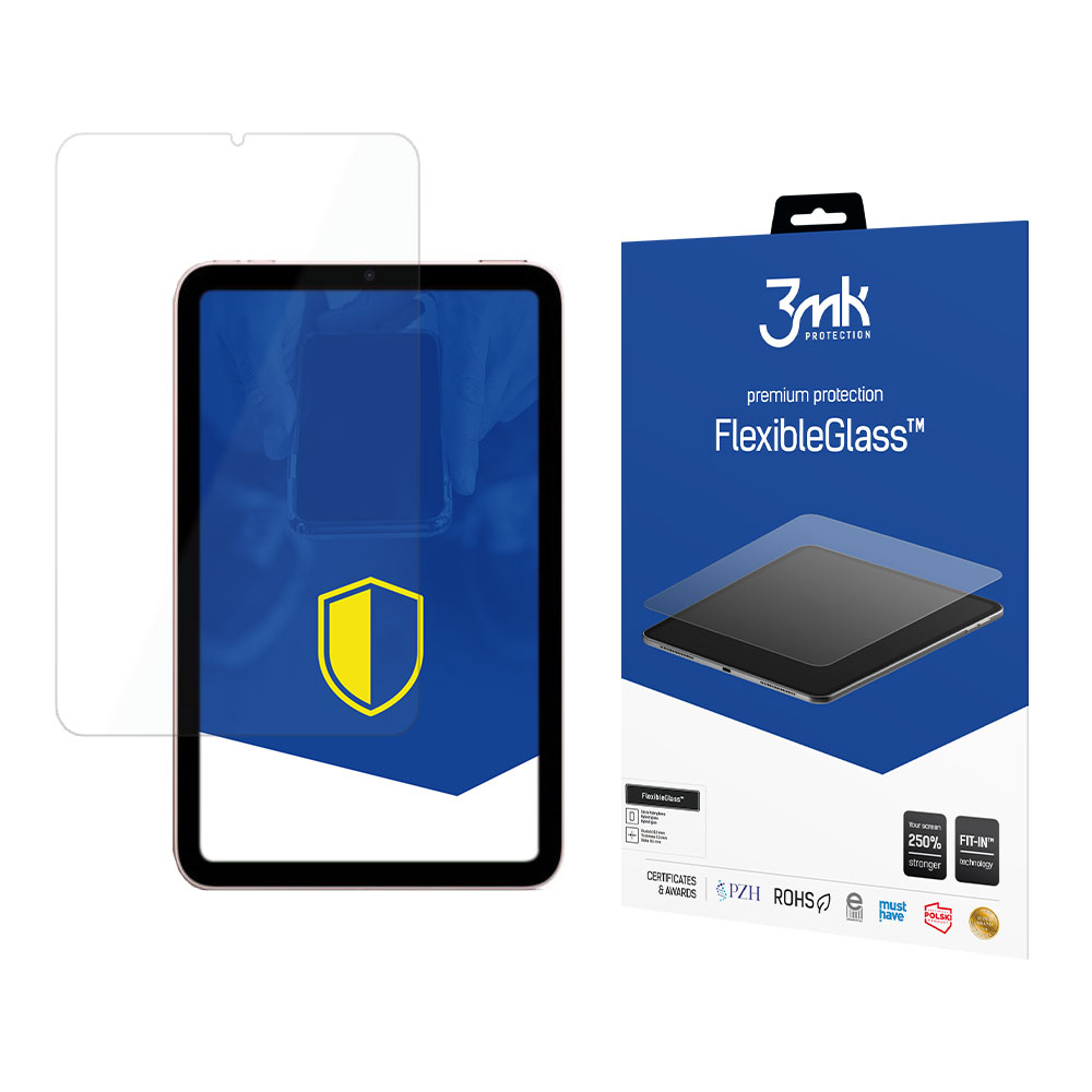 3mk FlexibleGlass™ hibridinis stiklas iPad mini 8.3" 2021 (6-oji karta)