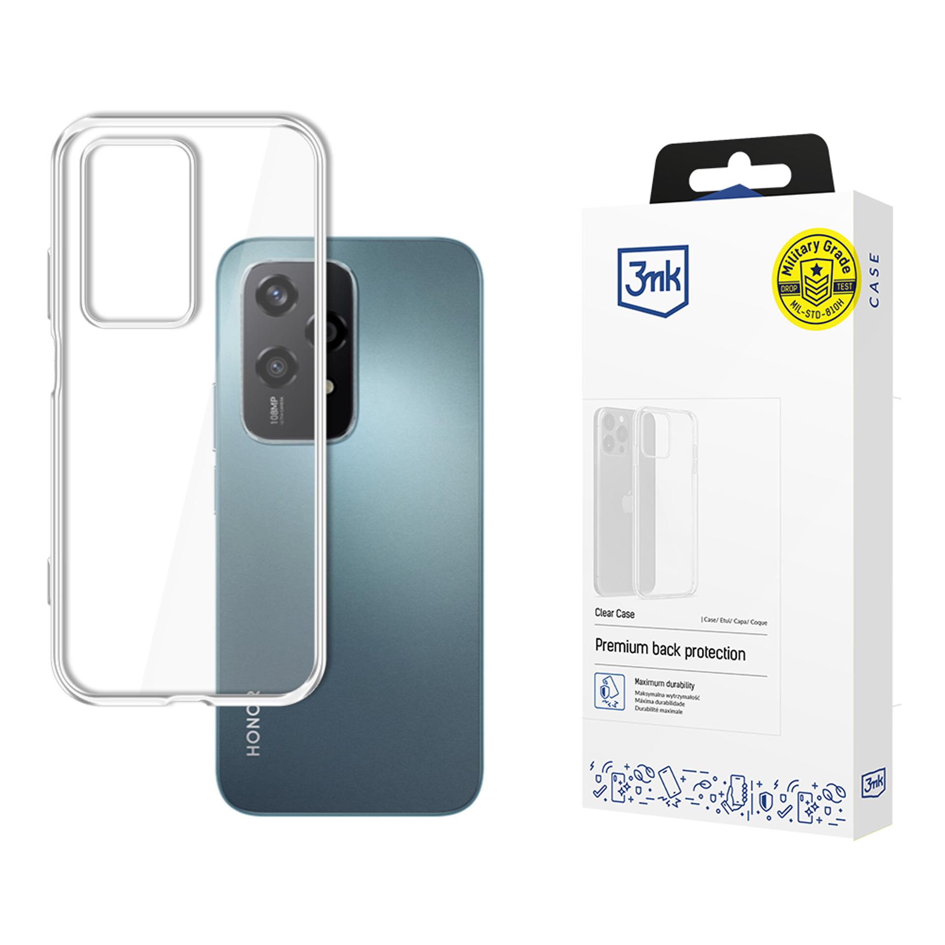 3mk skaidrus dėklas telefonui Honor 200 Lite - skaidrus
