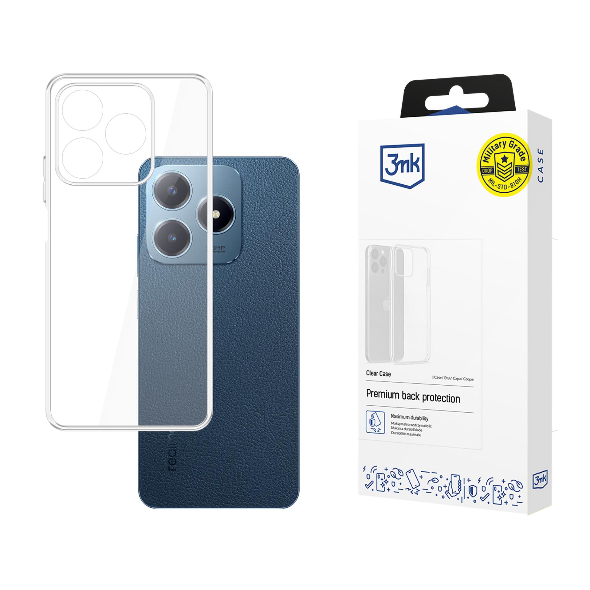 3mk Skaidrus dėklas telefonui Realme C63 - skaidrus