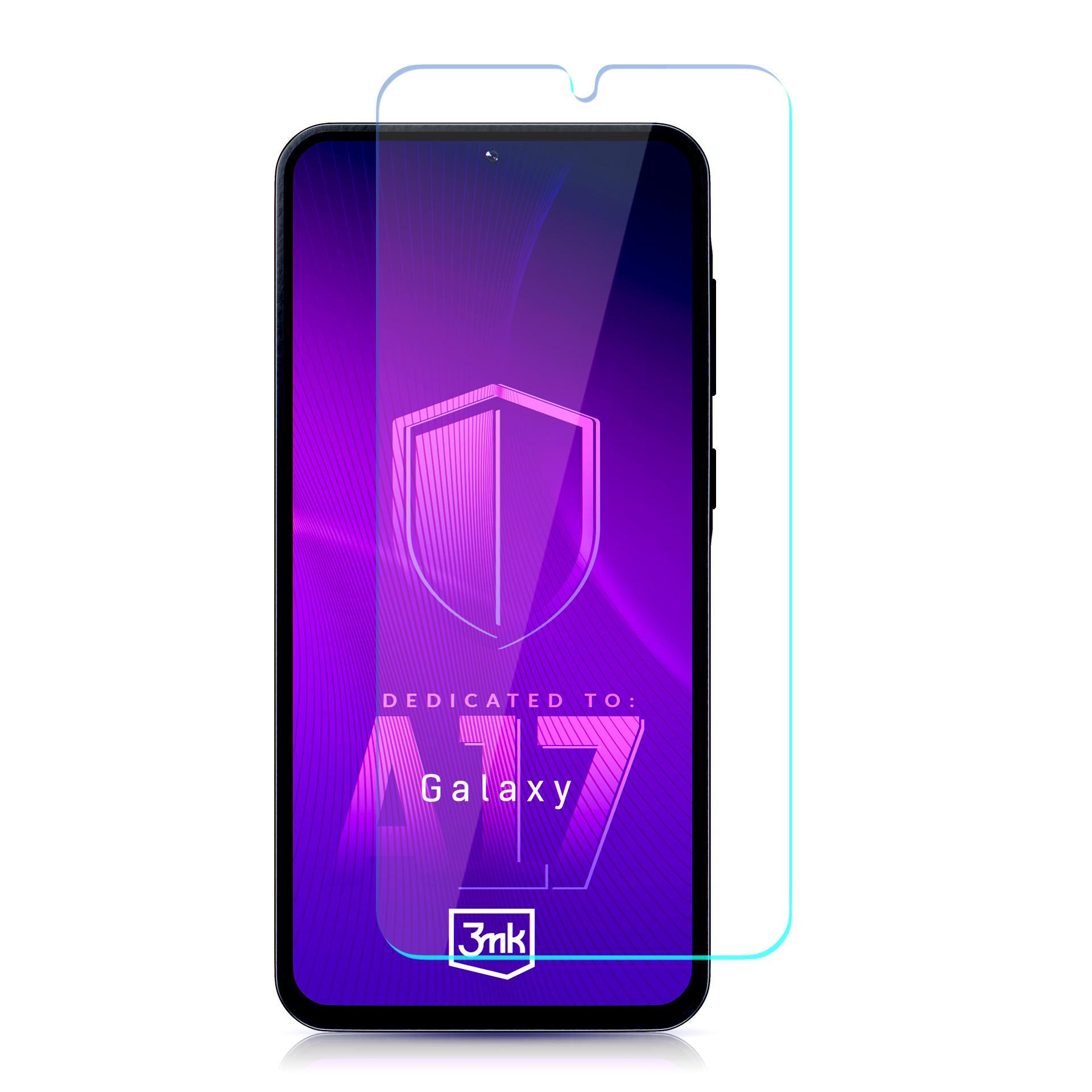 Закалённое стекло 3mk Hard Glass Samsung A165 A16 4G/A166 A16 5G/A175 A17 4G/A176 A17 5G