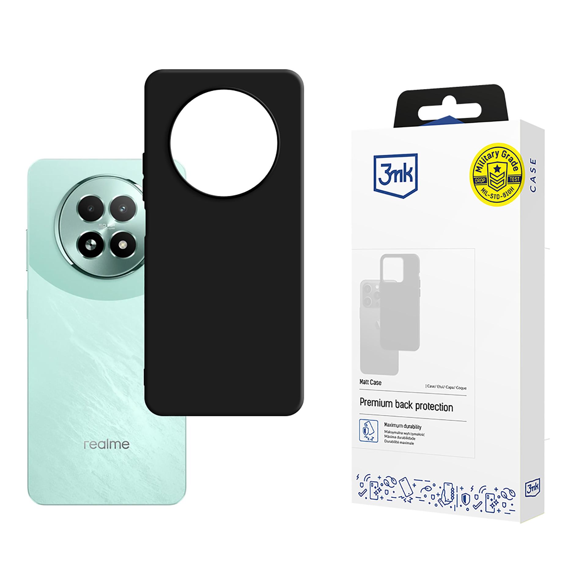 Чехол 3mk Matt для Realme 13 5G - чёрный