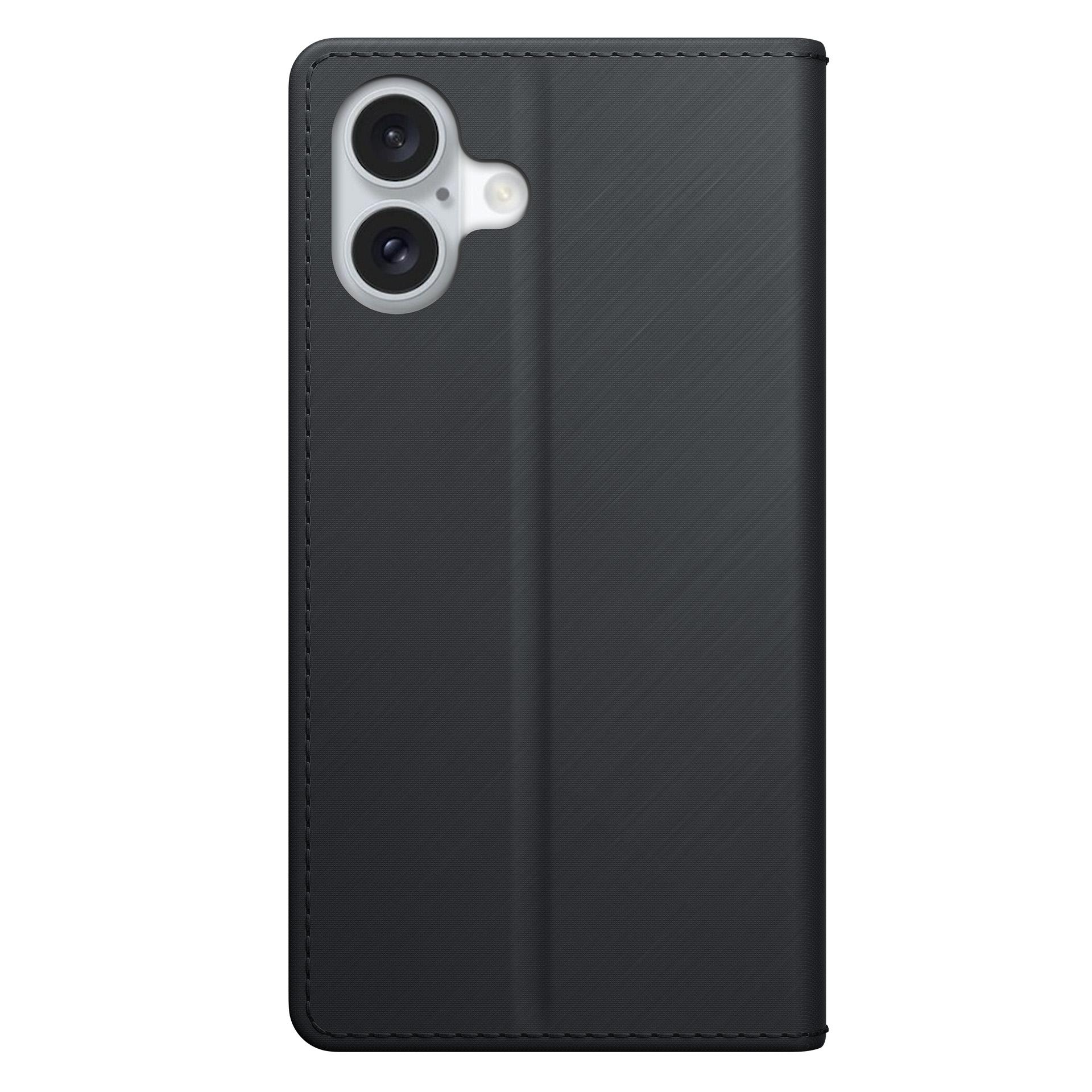 3mk piniginis dėklas telefonui iPhone 16 Plus - juodas