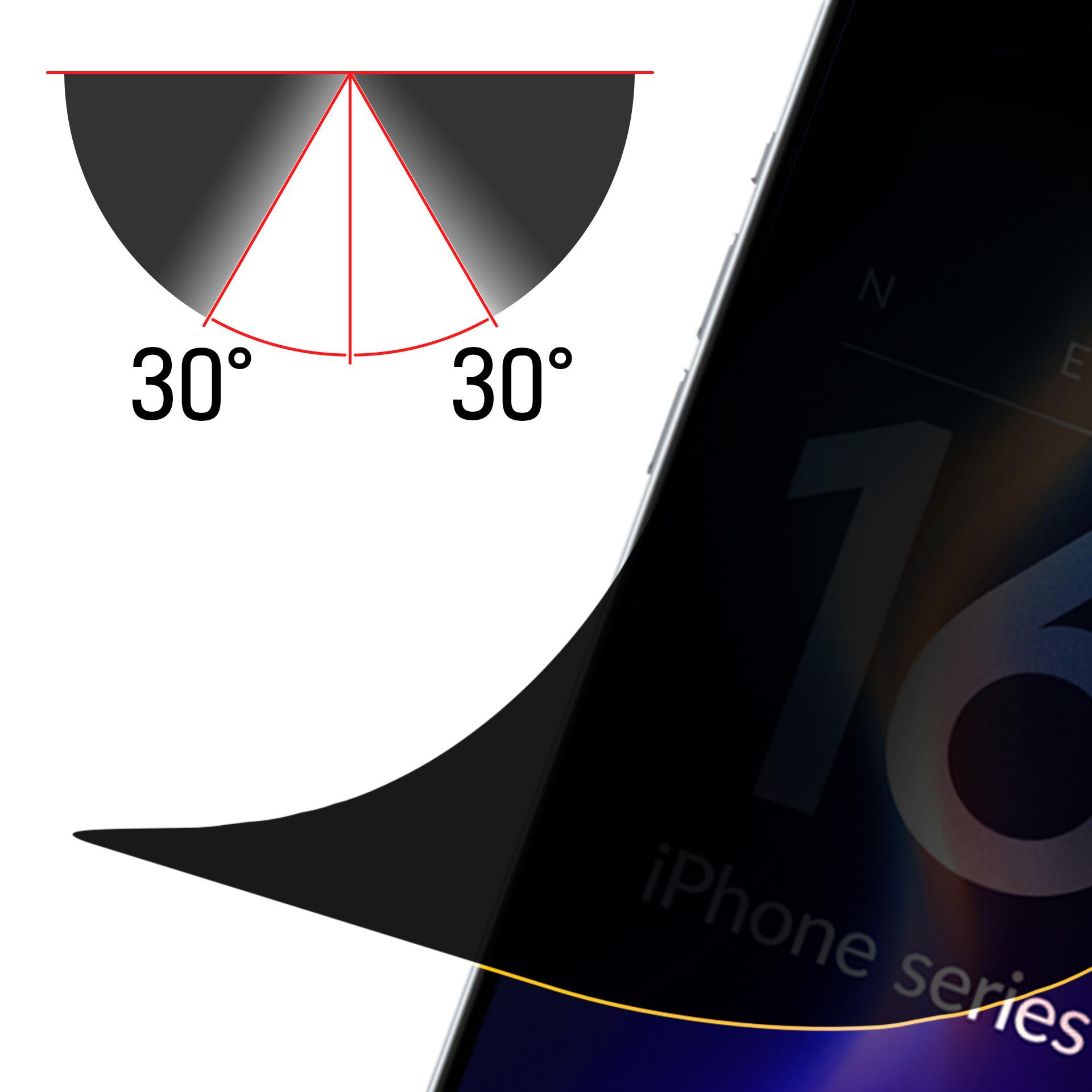 Matinė privatumo plėvelė 3mk Silky Matt Privacy iPhone 16 Pro