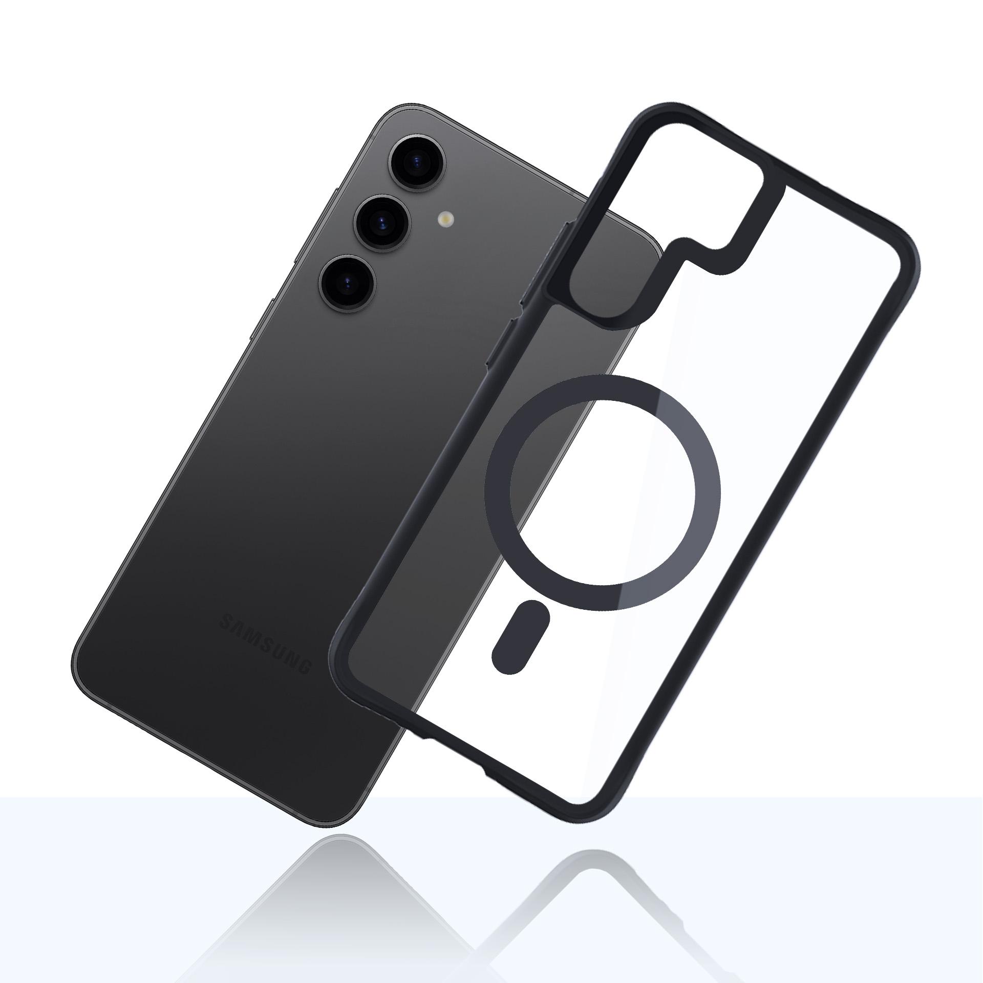 3mk Satin Armor MagCase dėklas Samsung Galaxy S24 - skaidrus