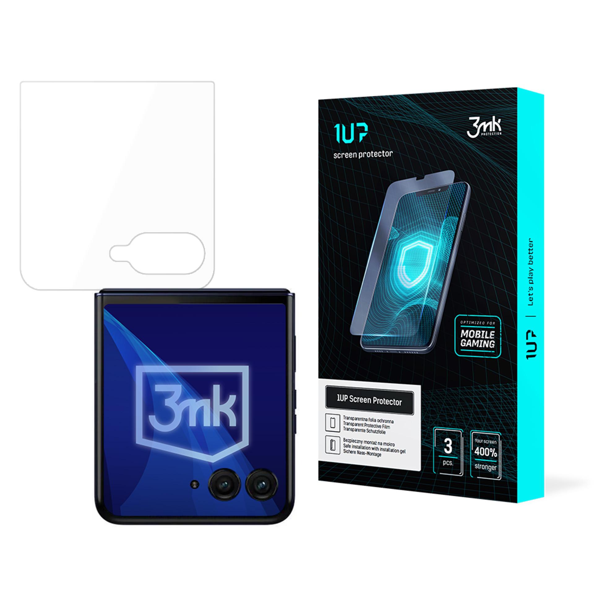 Žaidimų plėvelė 3mk 1UP Motorola Razr 50 Ultra (priekinė)
