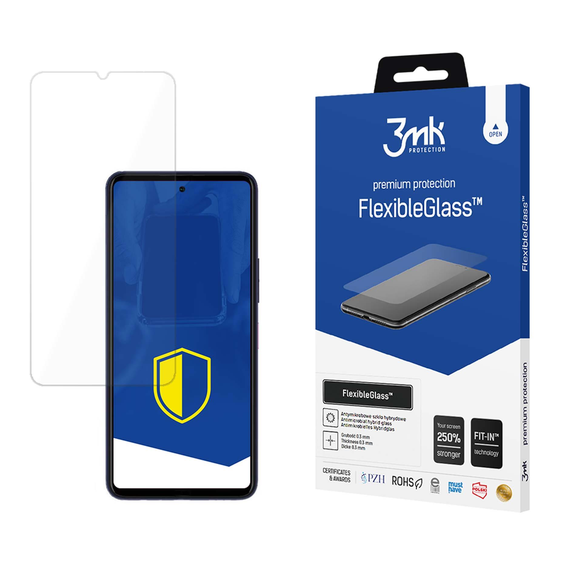 Apsauginis stiklas 3mk FlexibleGlass T-Mobile REVVL 7 5G