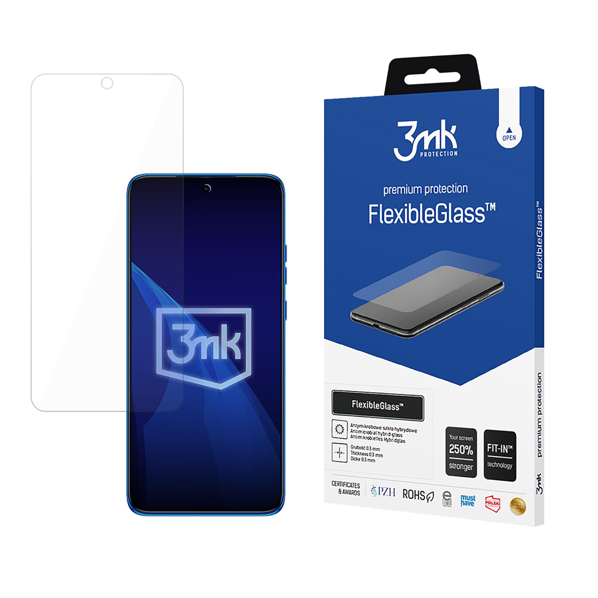 Закалённое стекло 3mk FlexibleGlass для Motorola Edge 50 Neo