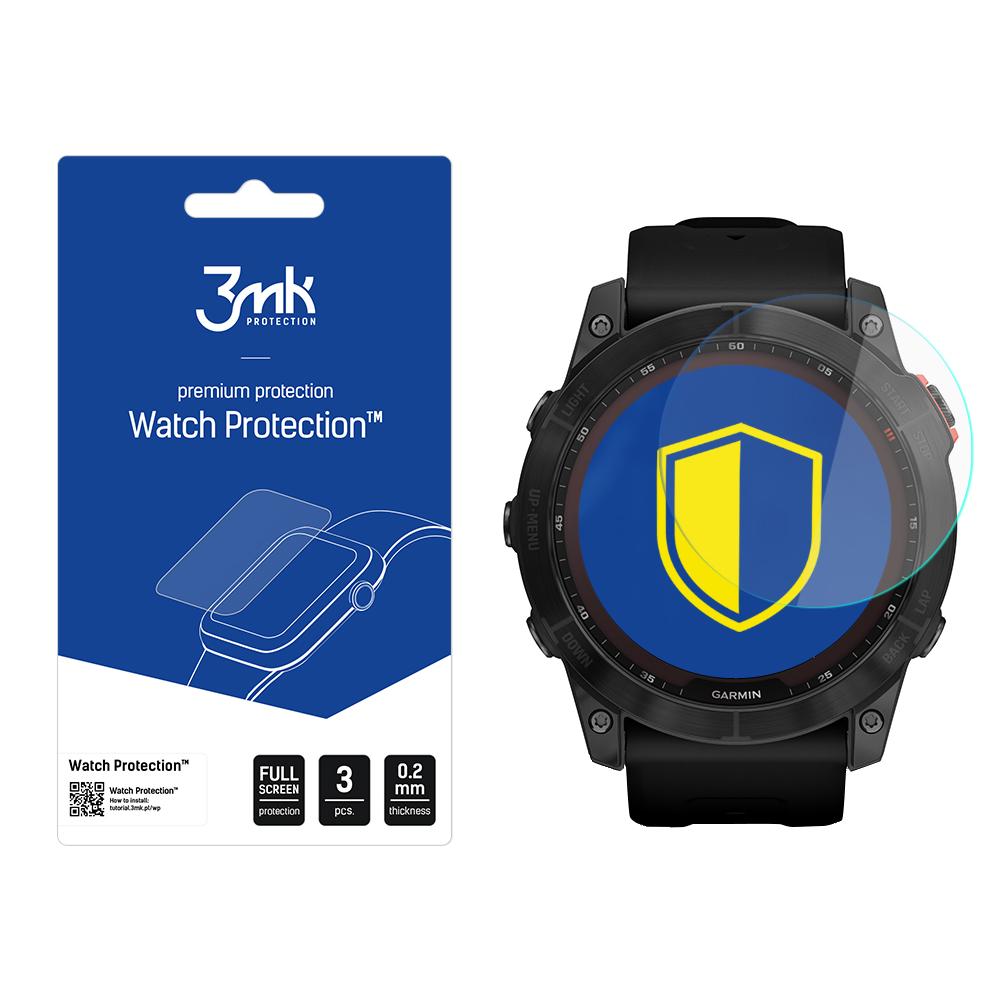 Apsauginis stiklas laikrodžiui 3mk FlexibleGlass Garmin Fenix 7X (51mm)