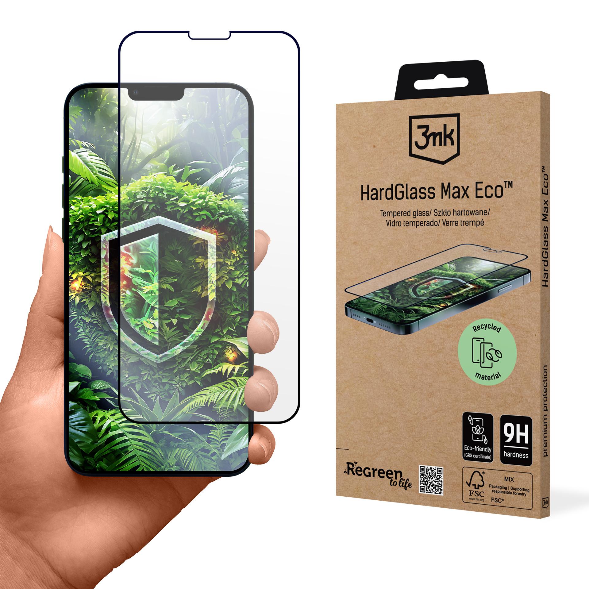 Закалённое стекло 3mk HardGlass Max Eco для Apple iPhone 13/13 Pro/14