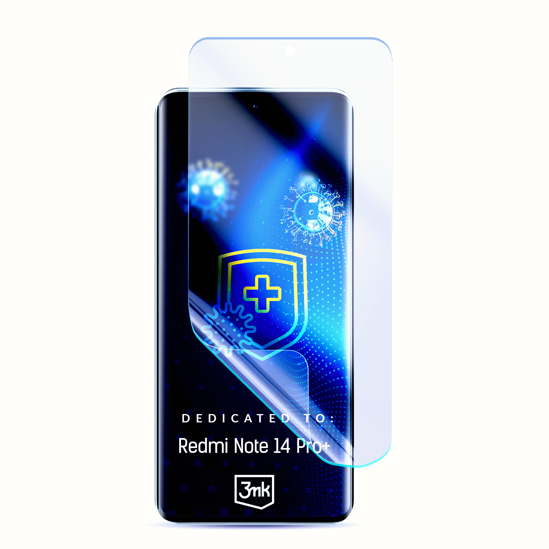 3mk SilverProtection+ защитная пленка Xiaomi Redmi Note 14 Pro+
