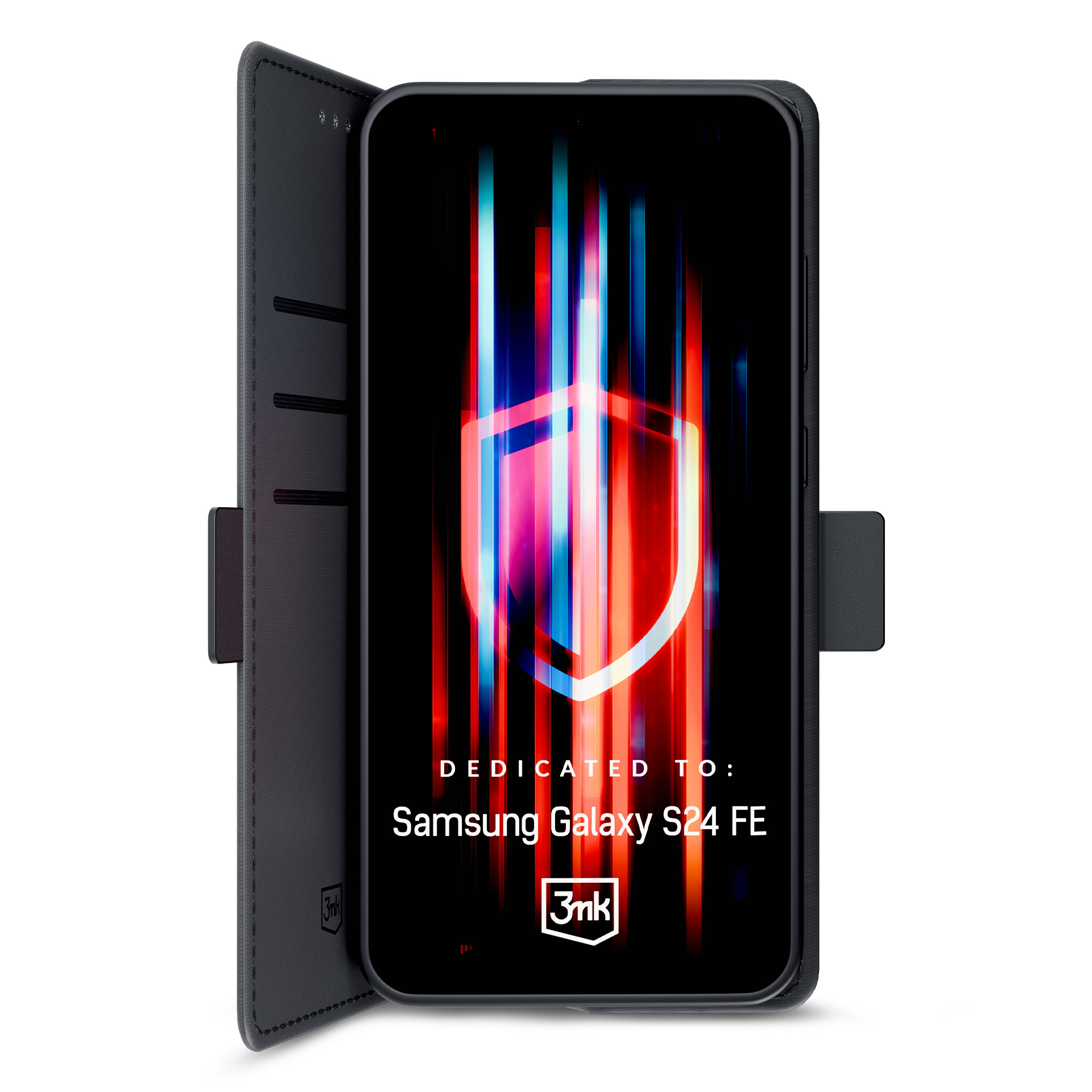 3mk Dėklas telefonui Samsung Galaxy S24 FE - juodas
