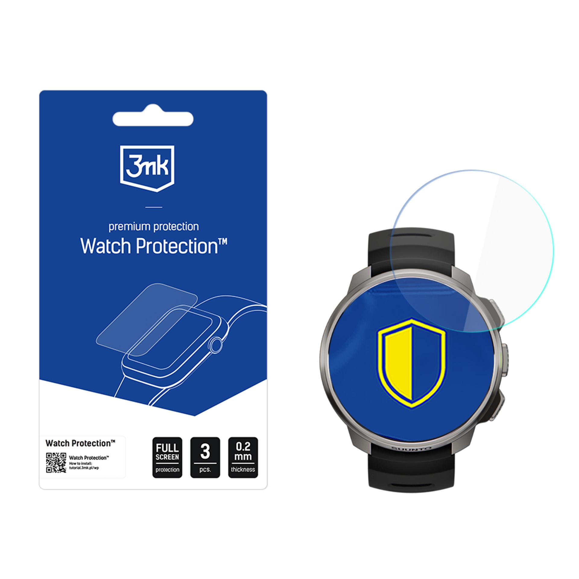 Hibridinis stiklas 3mk laikrodžio apsauga FlexibleGlass Suunto Ocean