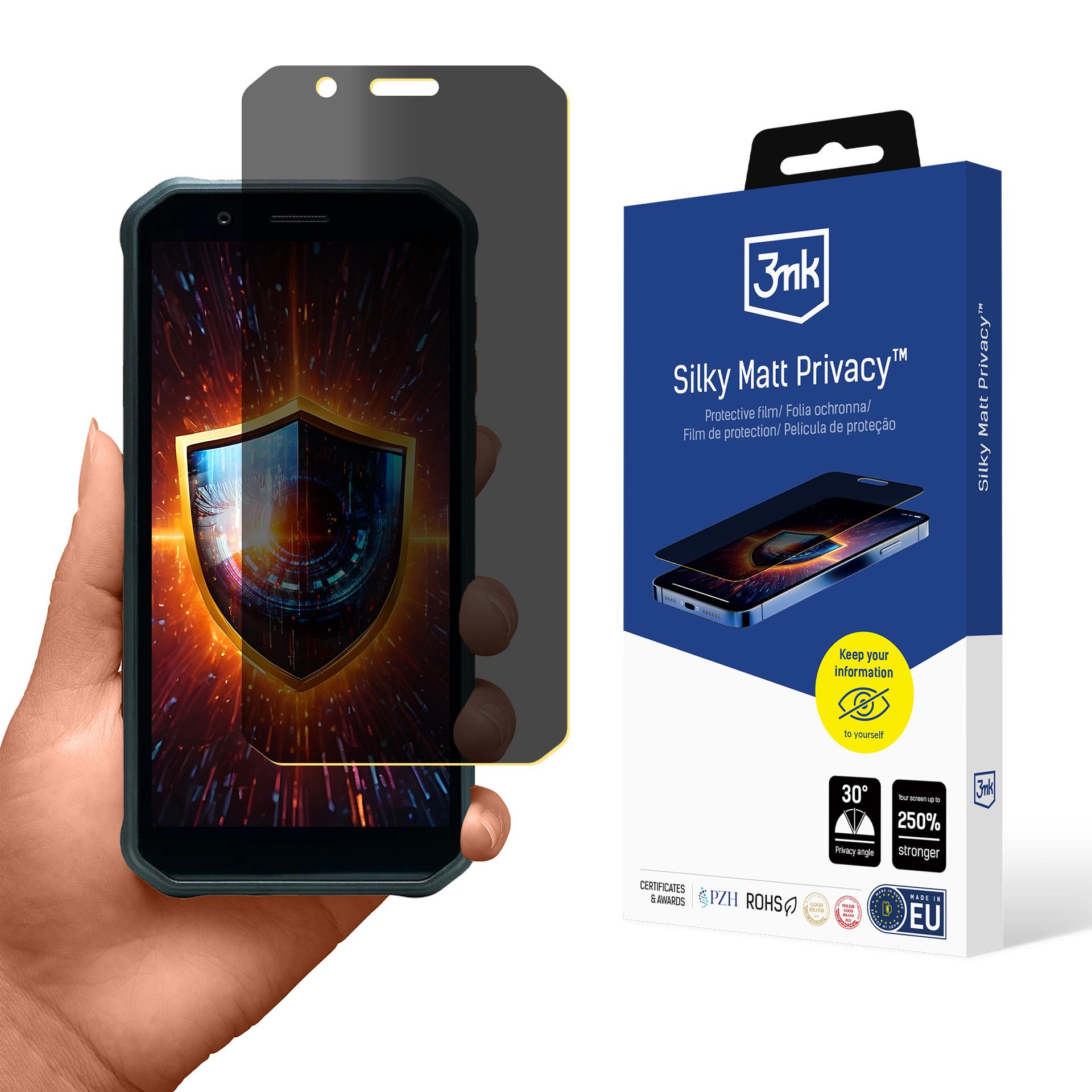 3mk Silky Matt Privacy защита экрана для конфиденциальности MyPhone Hammer Energy X