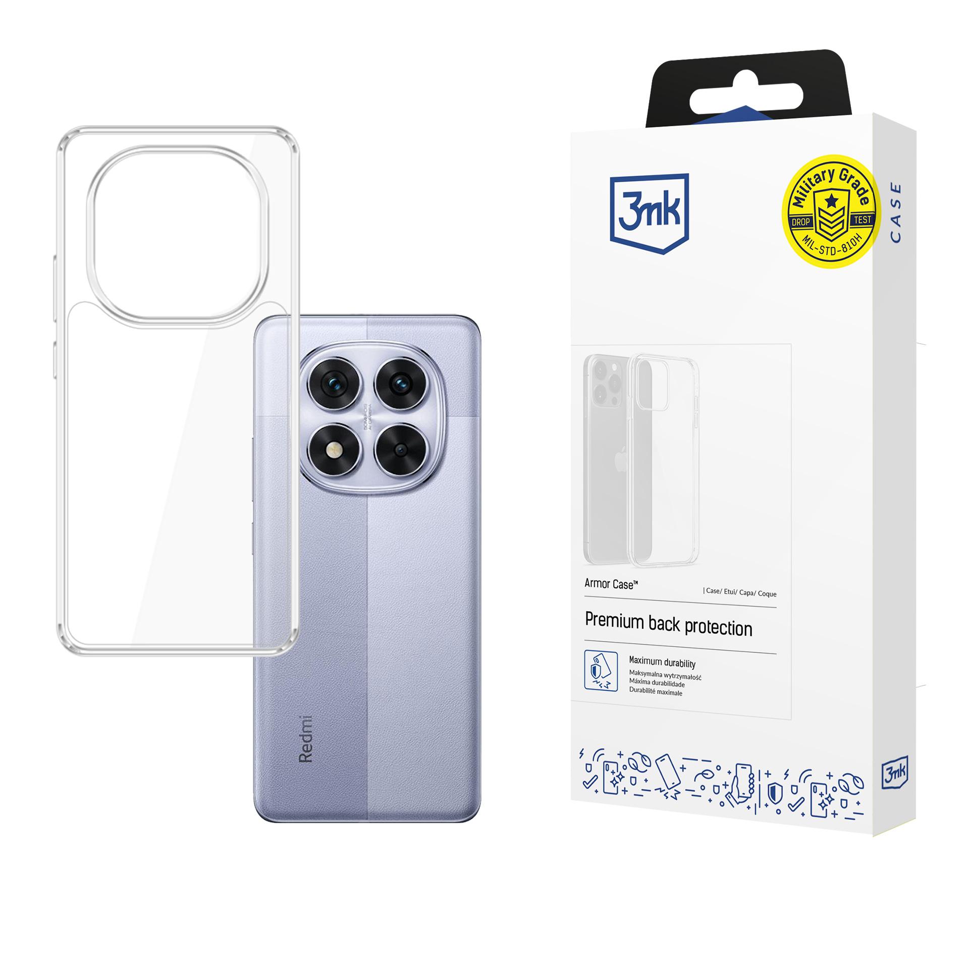 3mk Armor dėklas Xiaomi Redmi Note 14 Pro / 14 Pro+ 5G