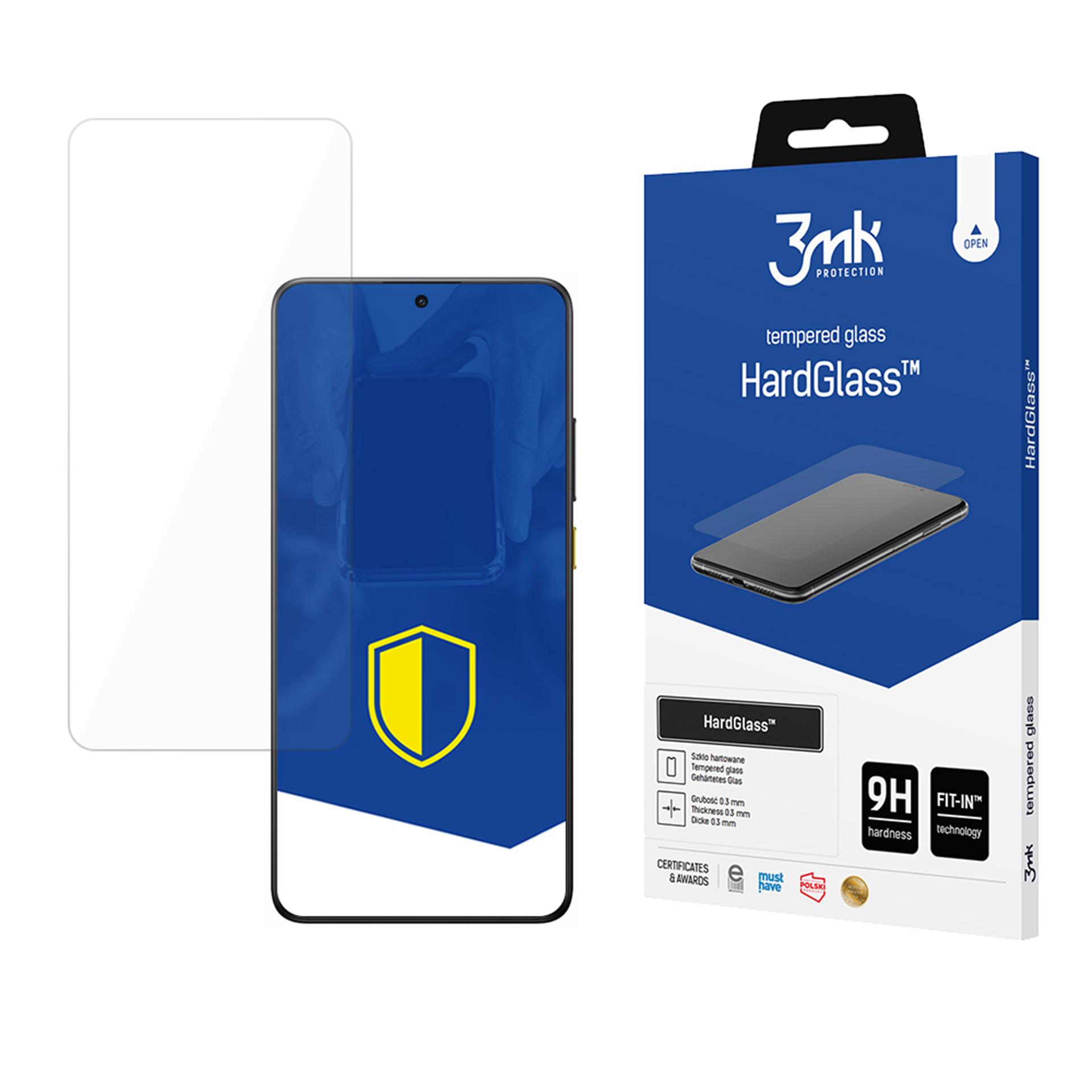 Tempered glass 3mk HardGlass for Xiaomi Poco X7 Pro