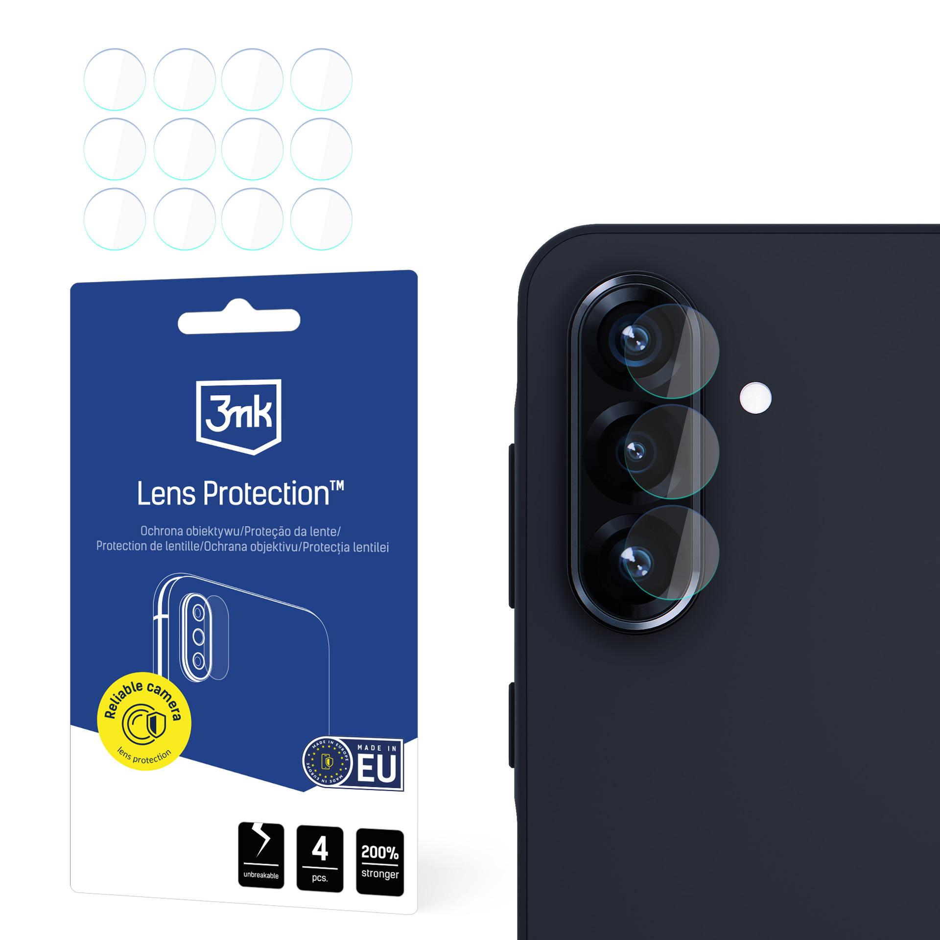 3mk objektyvo apsauga hibridinis kameros objektyvo stiklas Samsung Galaxy A56 5G