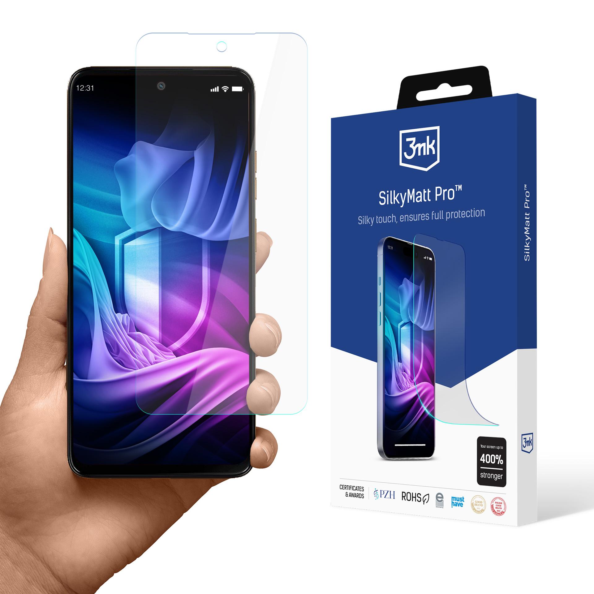 3mk Silky Matt Pro матовая пленка Motorola Moto G15 / G15 Power