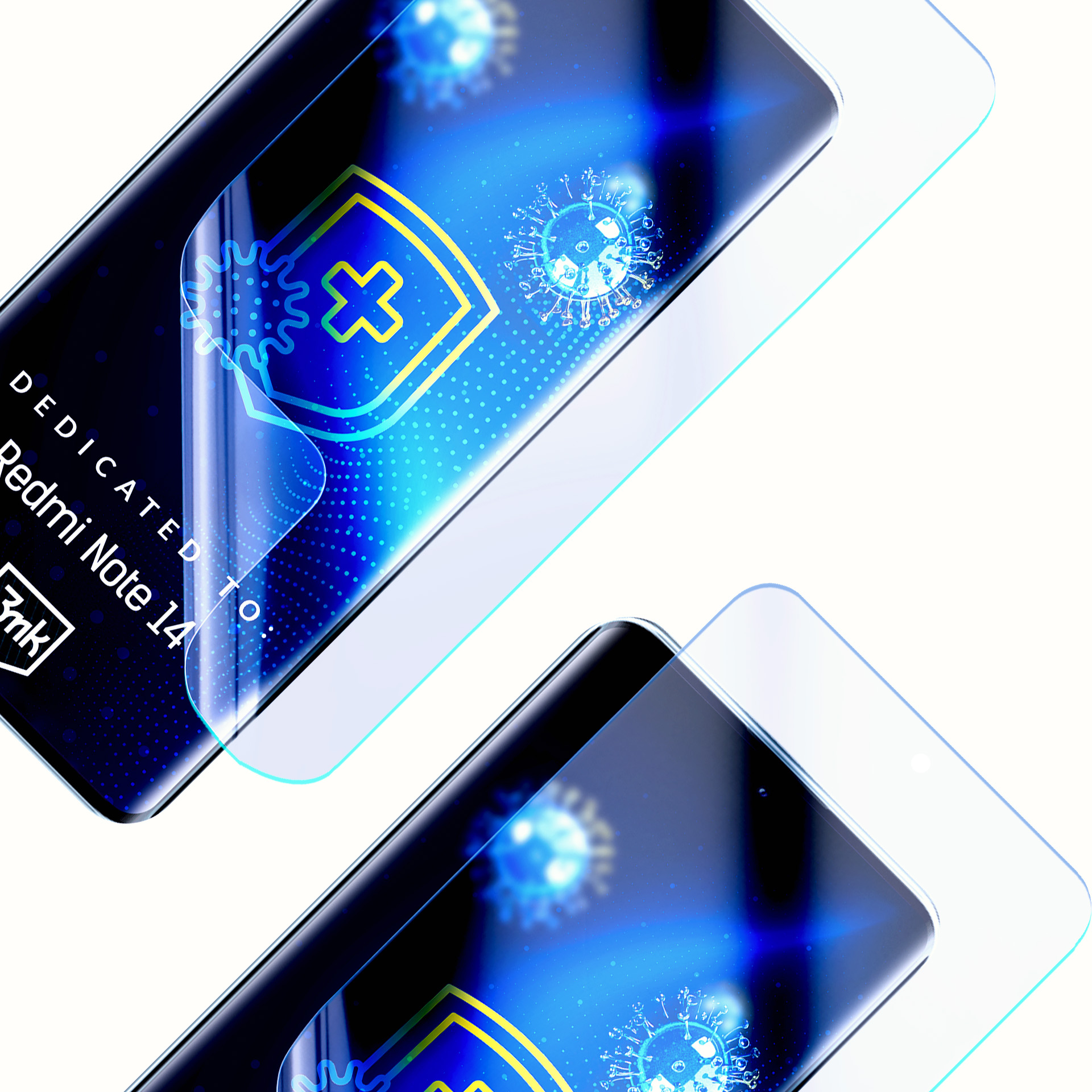 3mk SilverProtection+ apsauginė plėvelė Xiaomi Redmi Note 14 4G