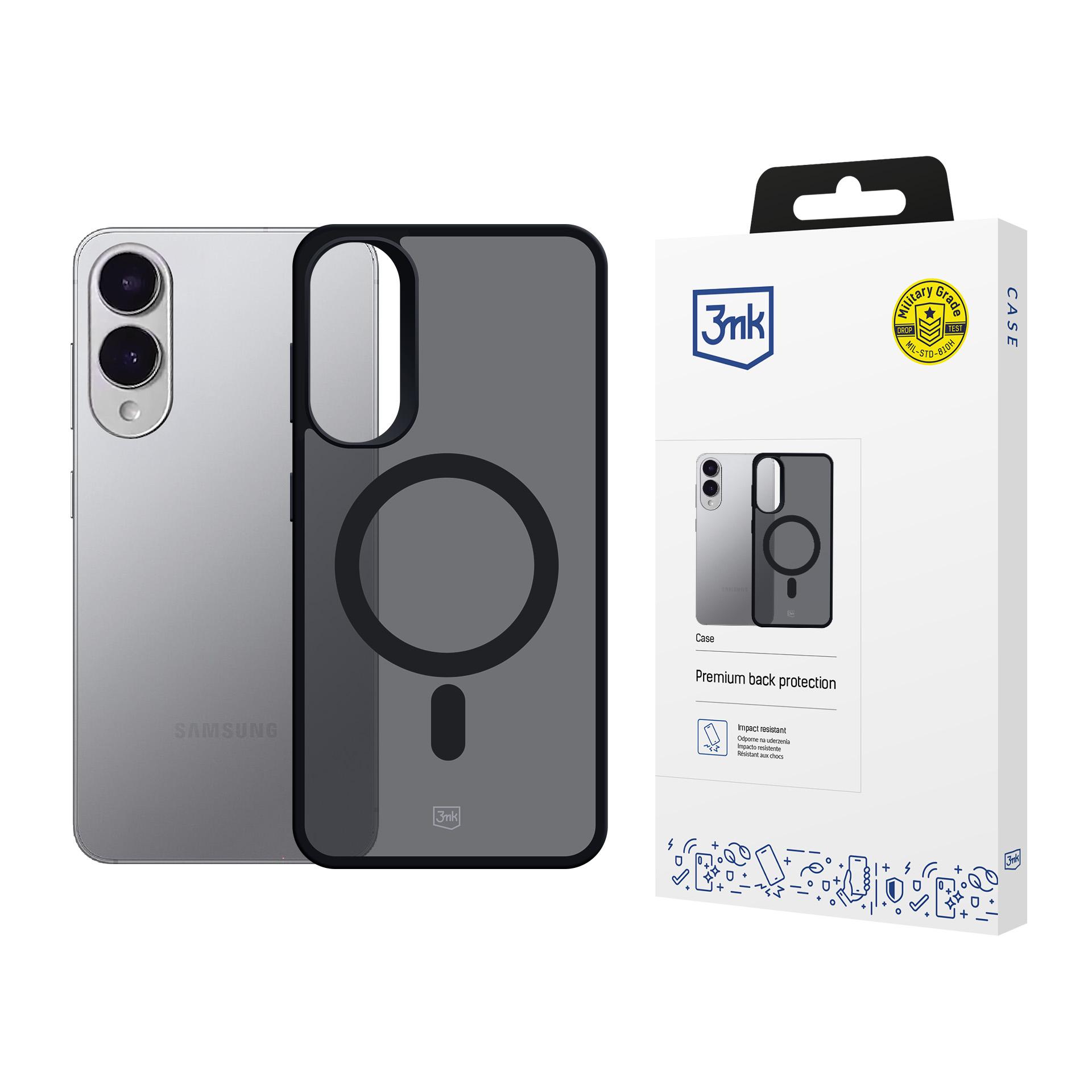 3mk Smoke MagCase Samsung Galaxy S25 Edge - Juodas
