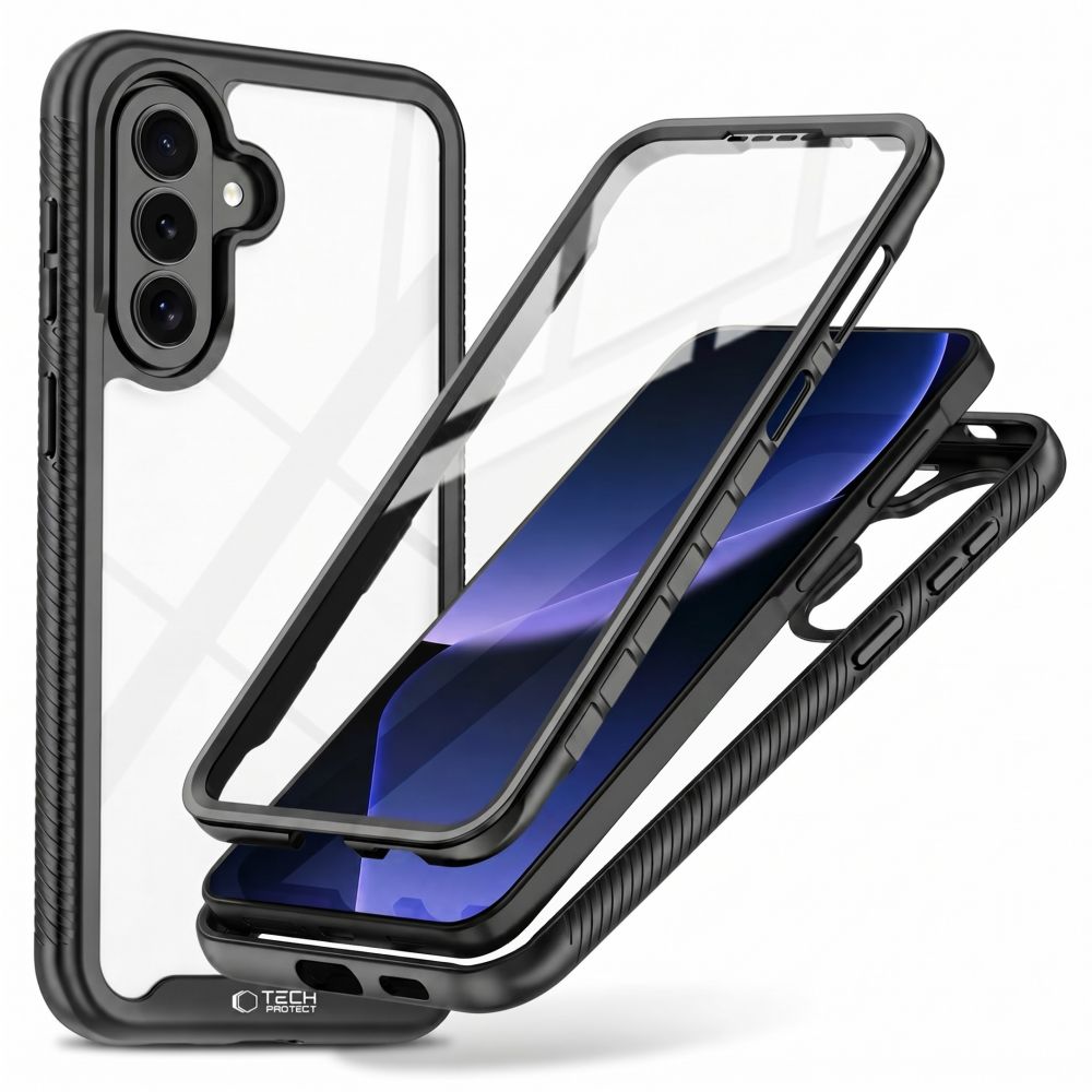 Tech-Protect Defense dėklas Samsung Galaxy A36 / A56 5G - Juodas