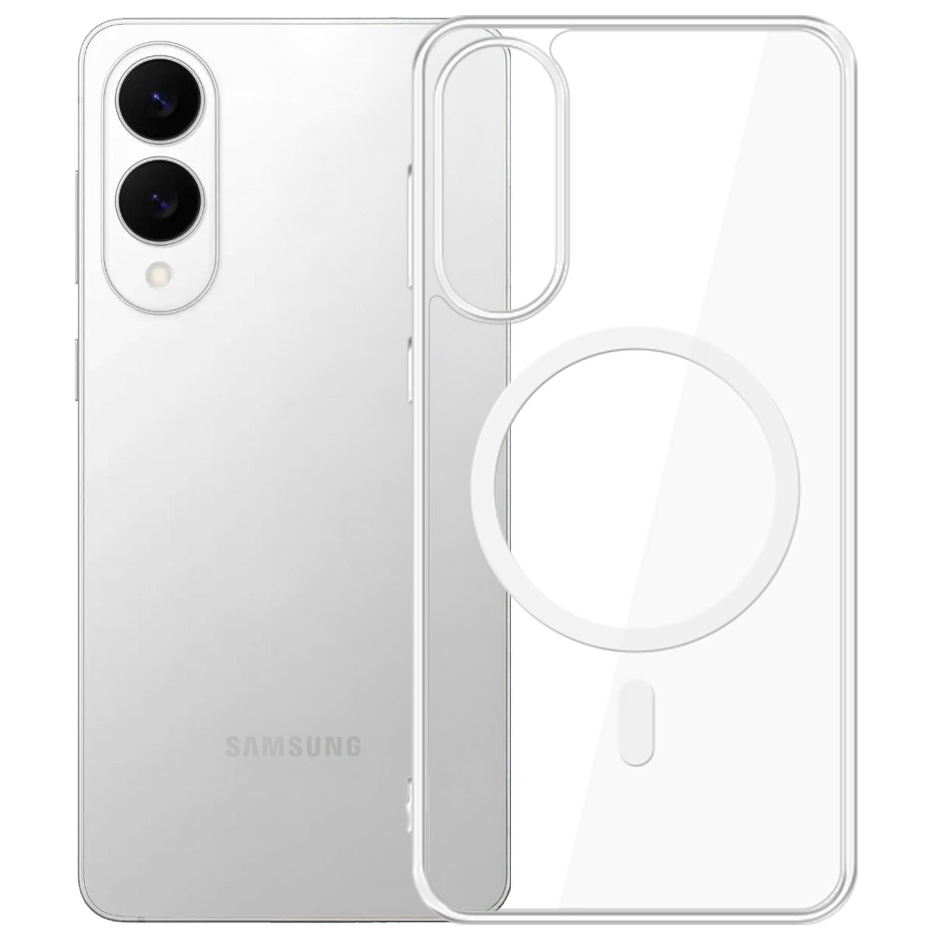 3mk Magnetinis dėklas Samsung Galaxy S25 Edge - skaidrus