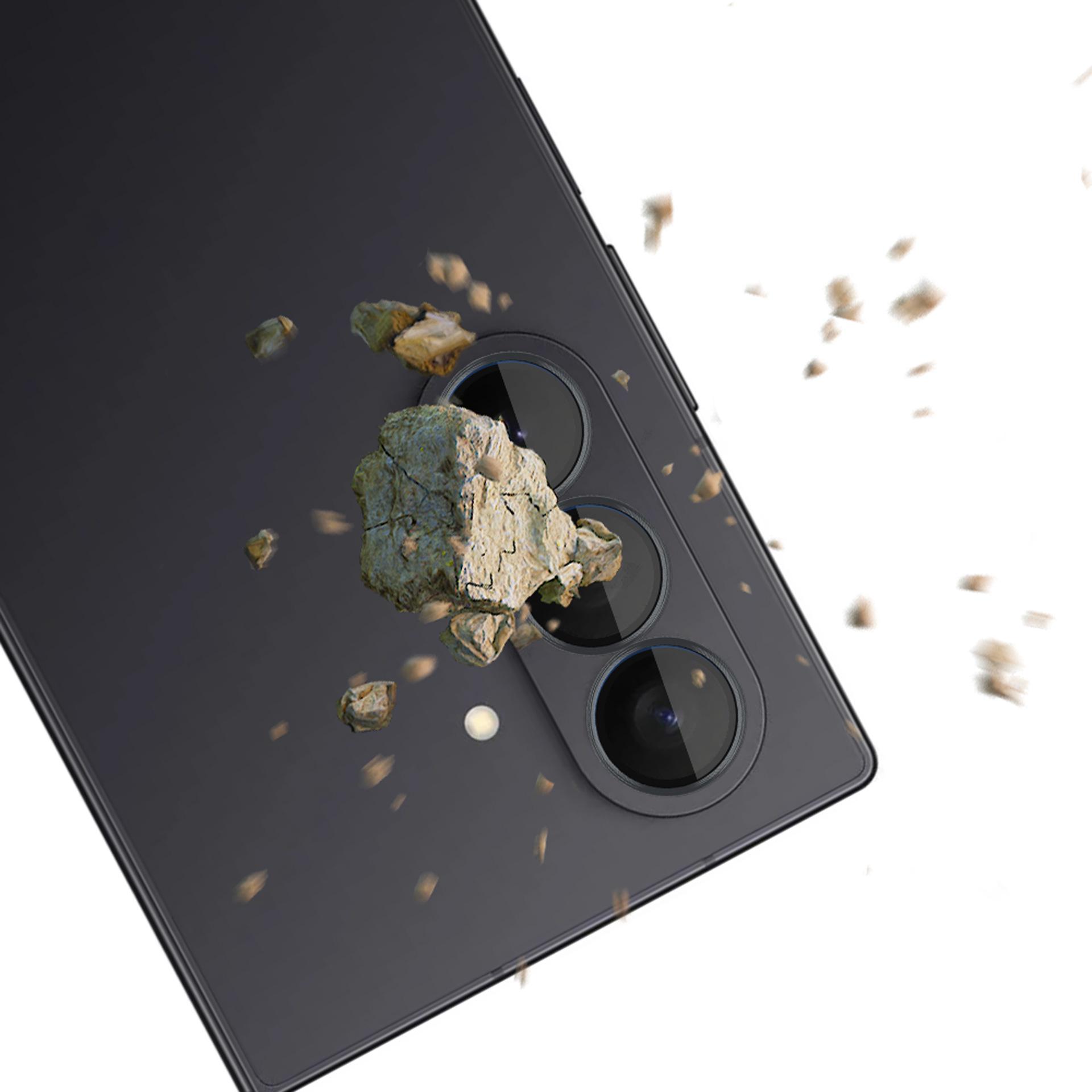 3mk Lens Protection Pro Camera Glass for Samsung Galaxy Z Fold 7 - Black