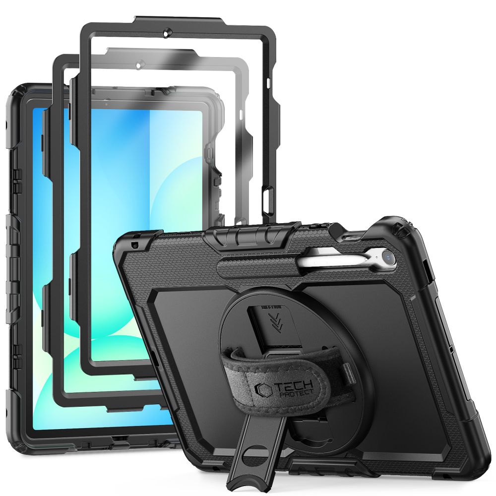 Tech-Protect Solid dėklas Samsung Galaxy Tab S10 FE+ - juodas