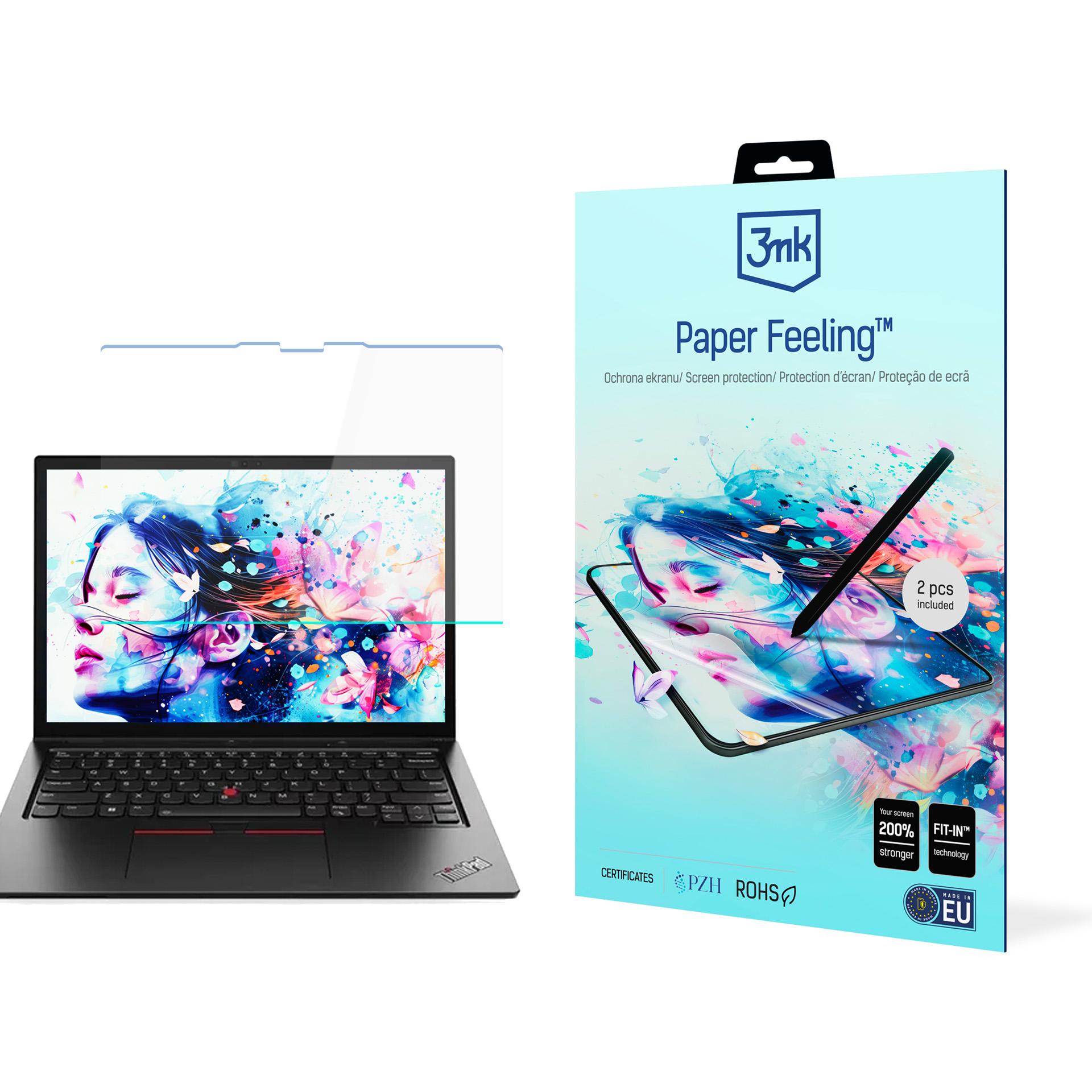 3mk Paper Feeling™ matinė plėvelė Lenovo ThinkPad L13 2in1 Gen 6