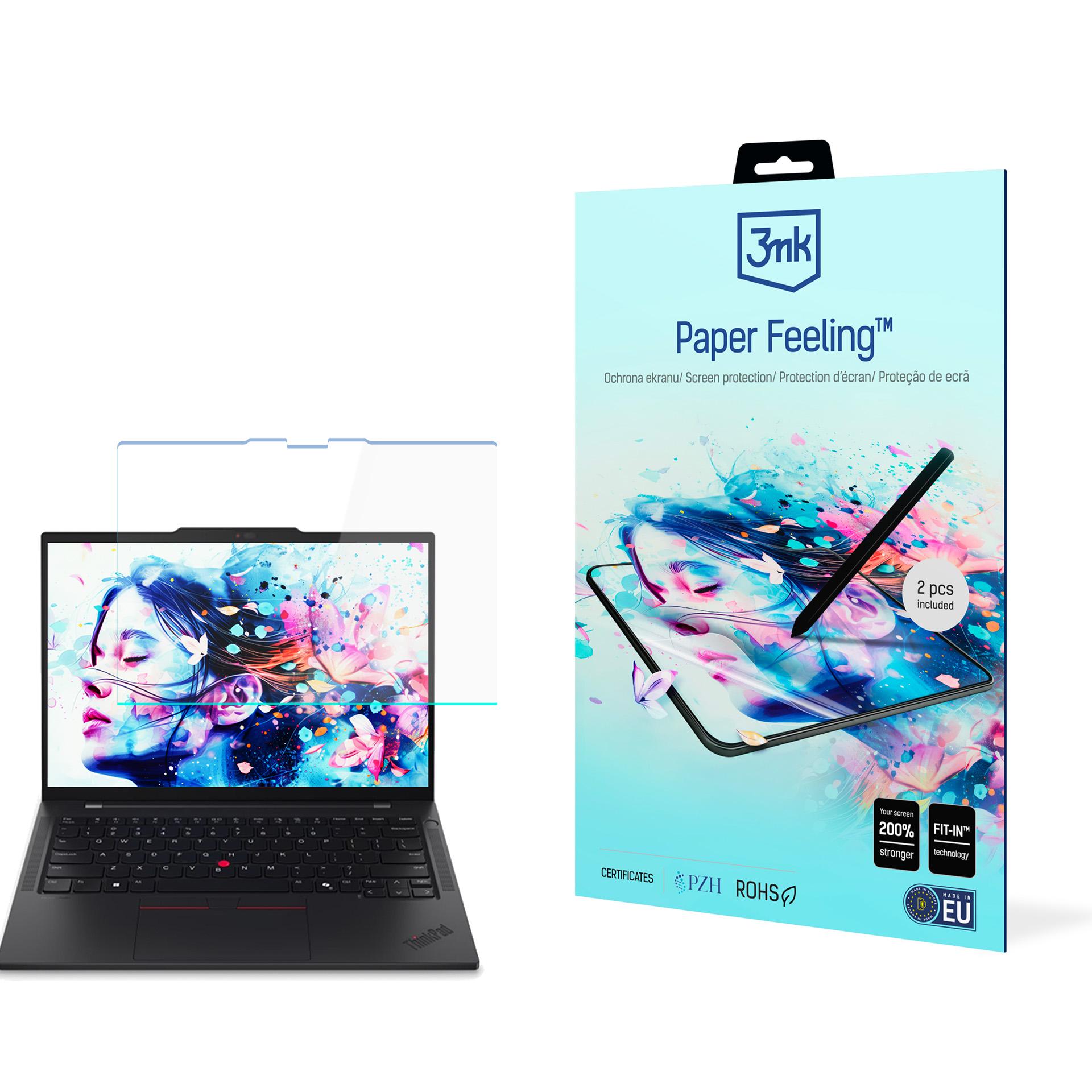 3mk Paper Feeling apsauginė plėvelė Lenovo ThinkPad T14s 2in1 Gen 1
