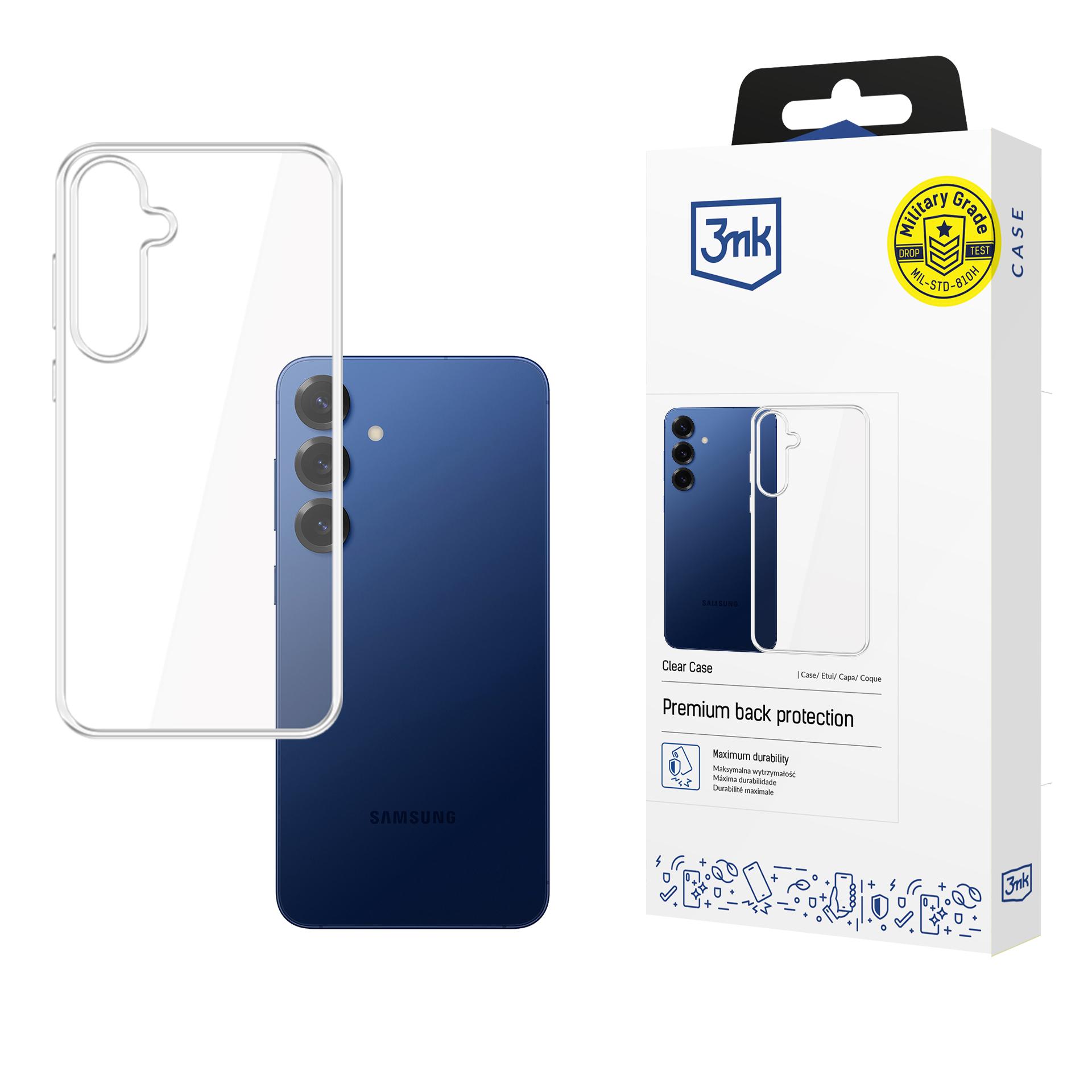 Case 3mk Clear Case 1,2mm Samsung S731 S25 FE